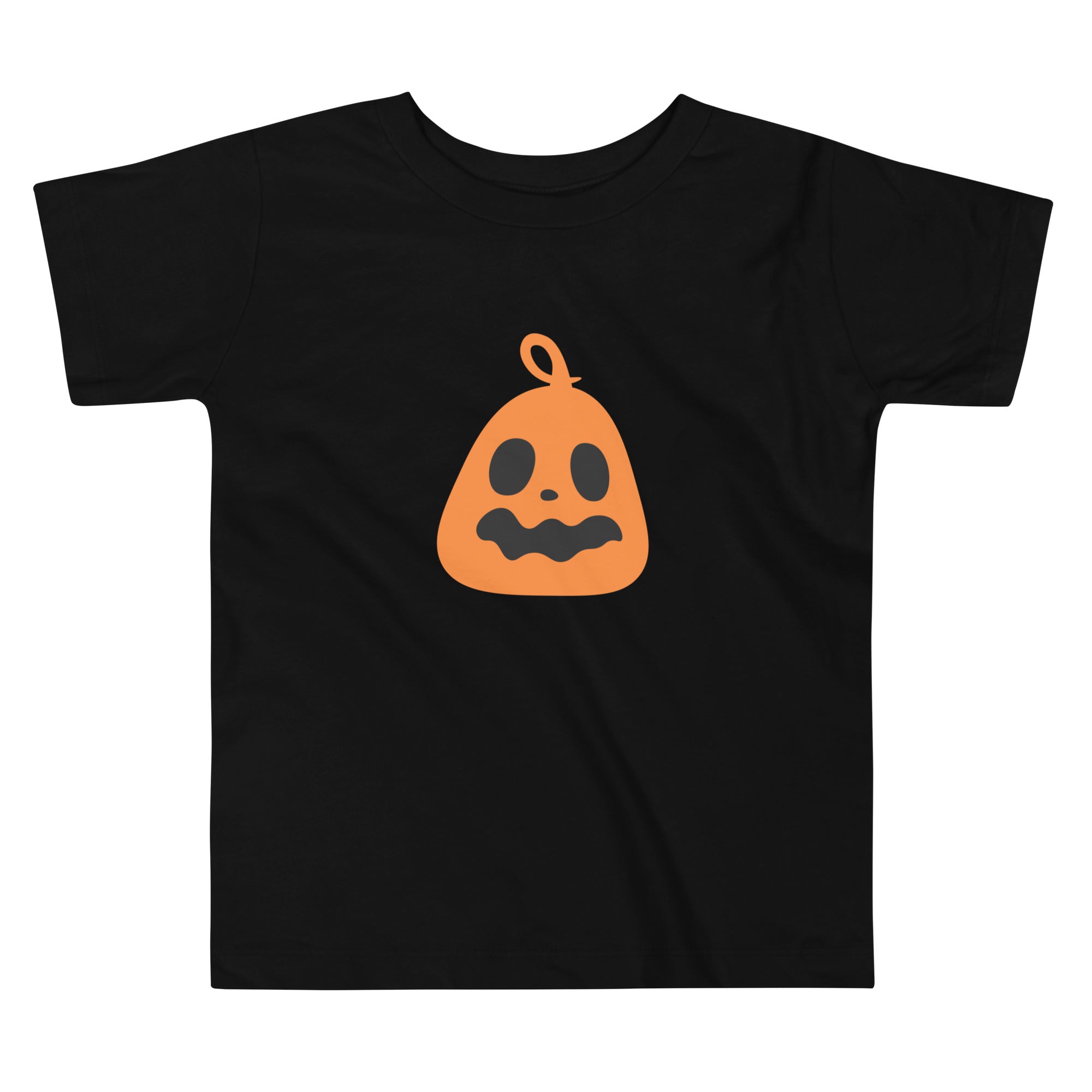 Toddler Short Sleeve Tee Scary Pumpkin IV