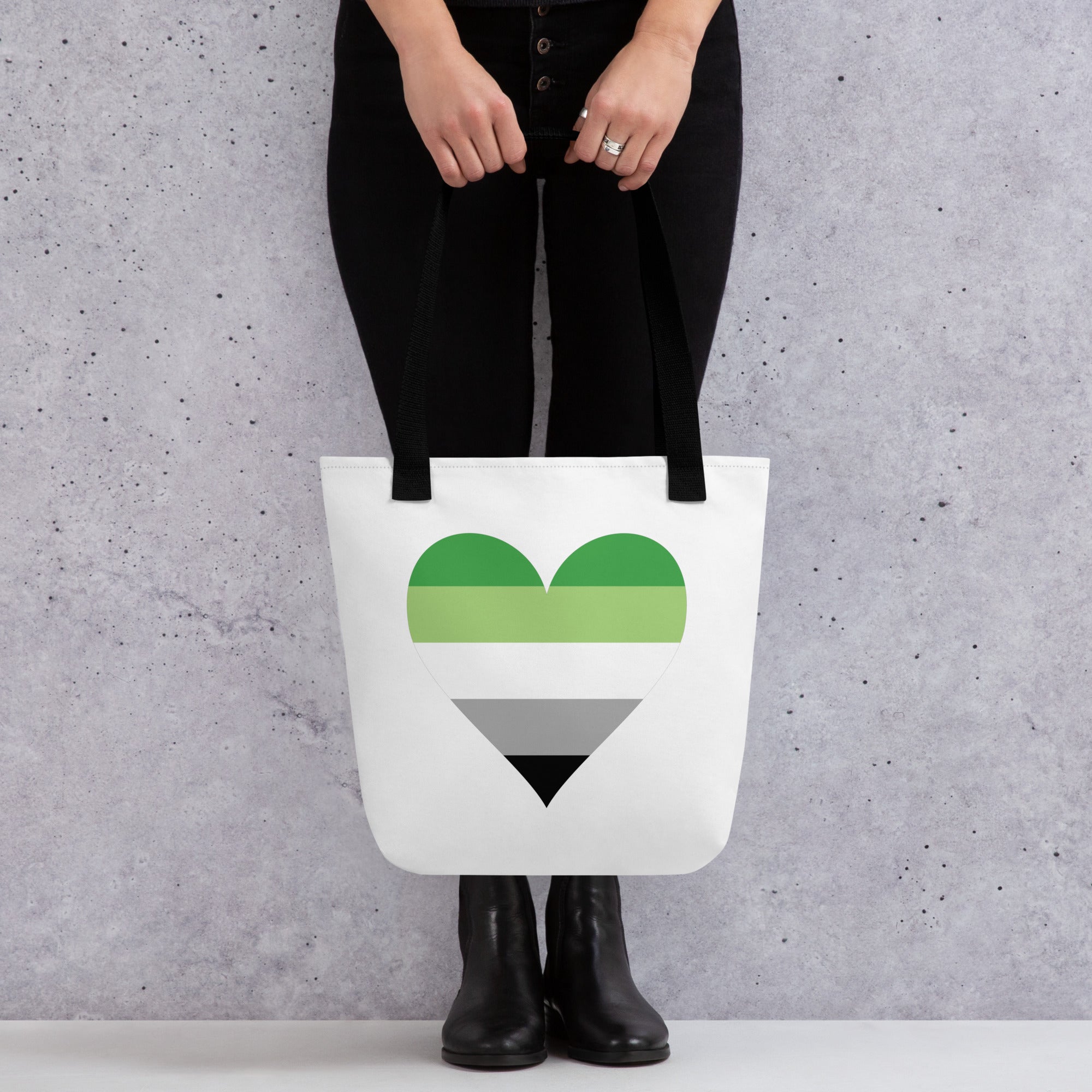 Tote bag Aromantic Heart