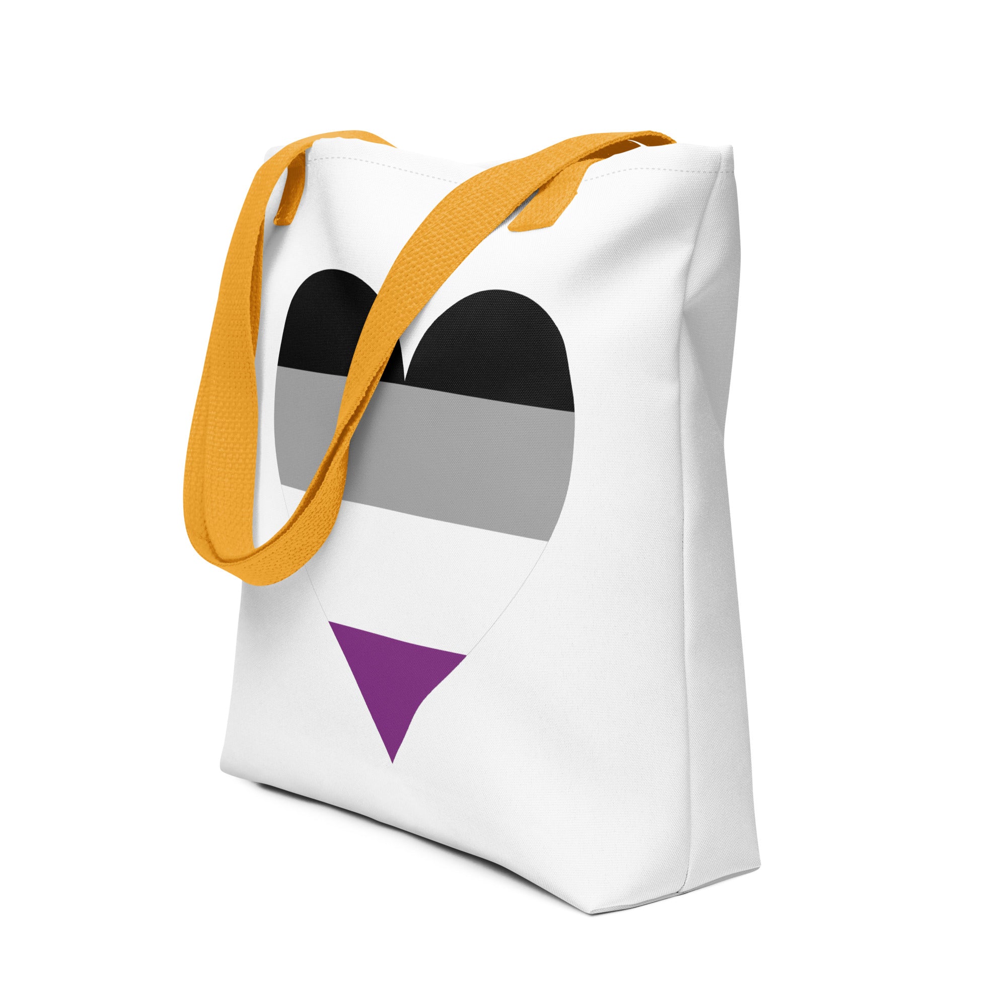 Tote bag Asexual Heart