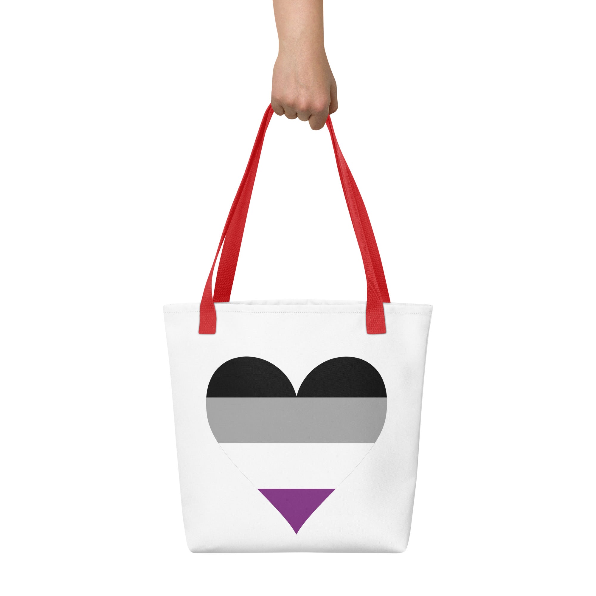 Tote bag Asexual Heart