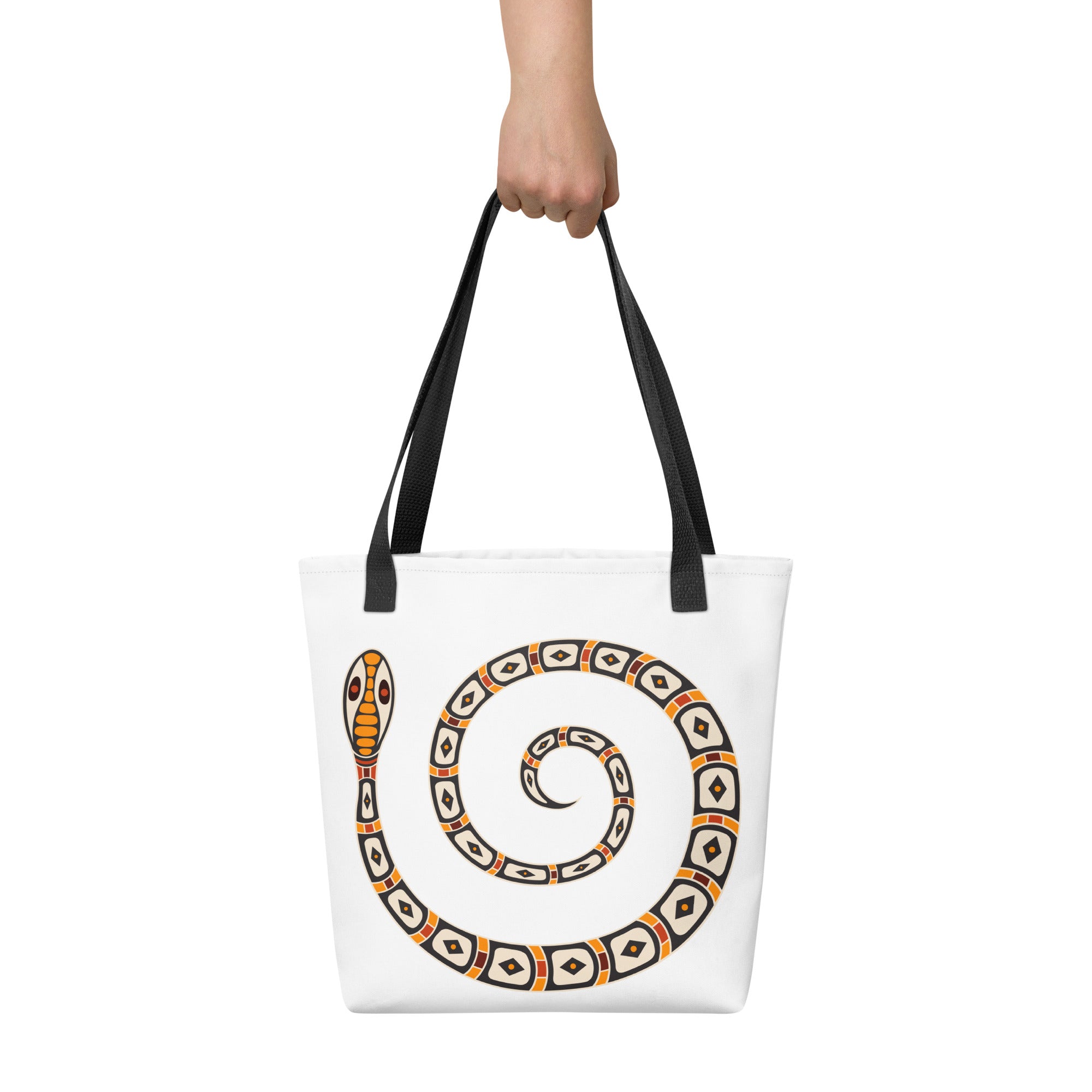 Tote bag Australian Tribal Figure Snake
