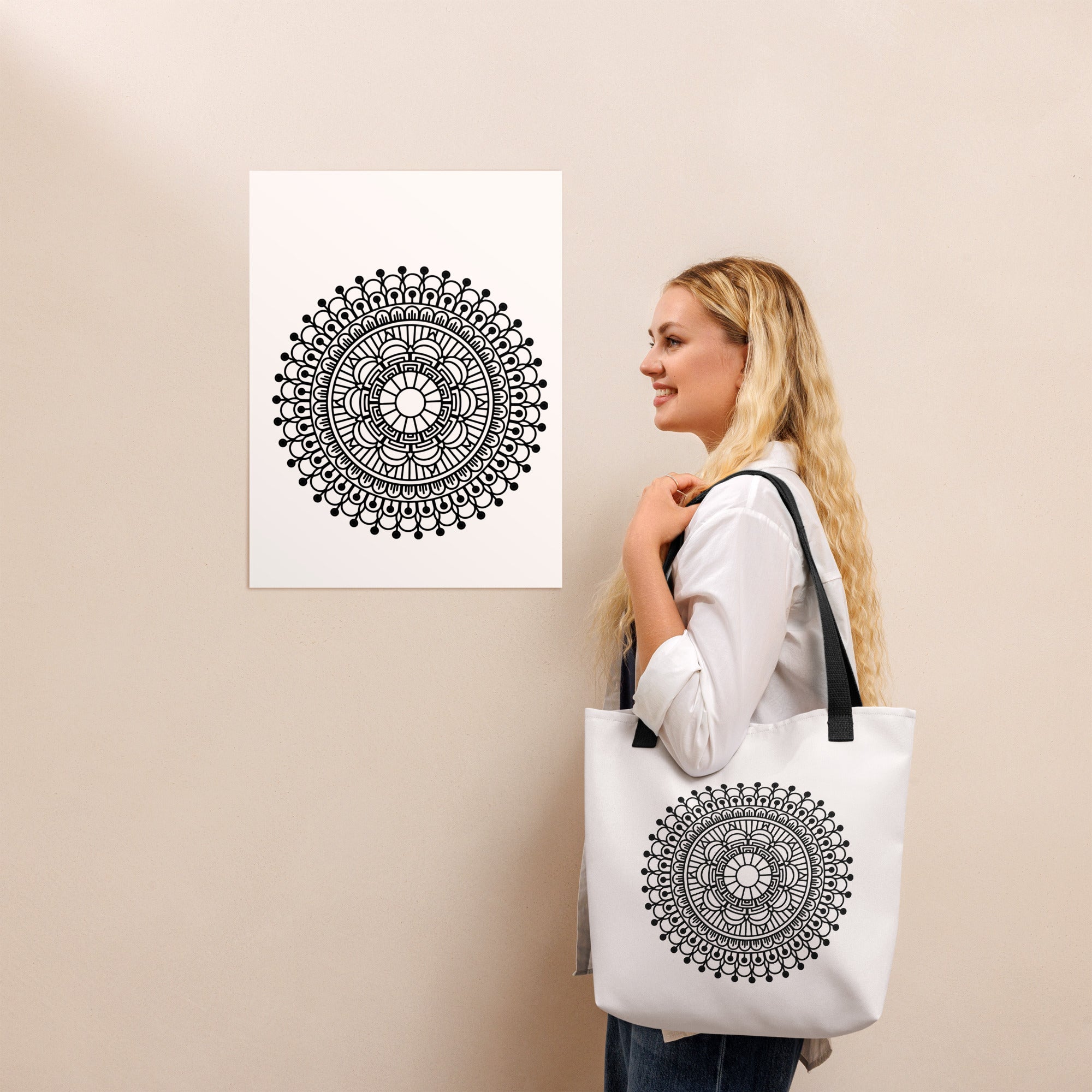 Tote bag Chakra of Life I