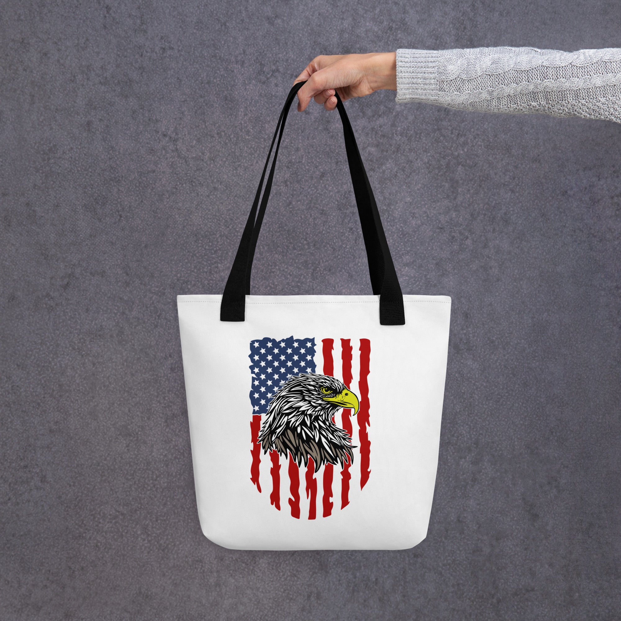 Tote bag Eagle 4th of July