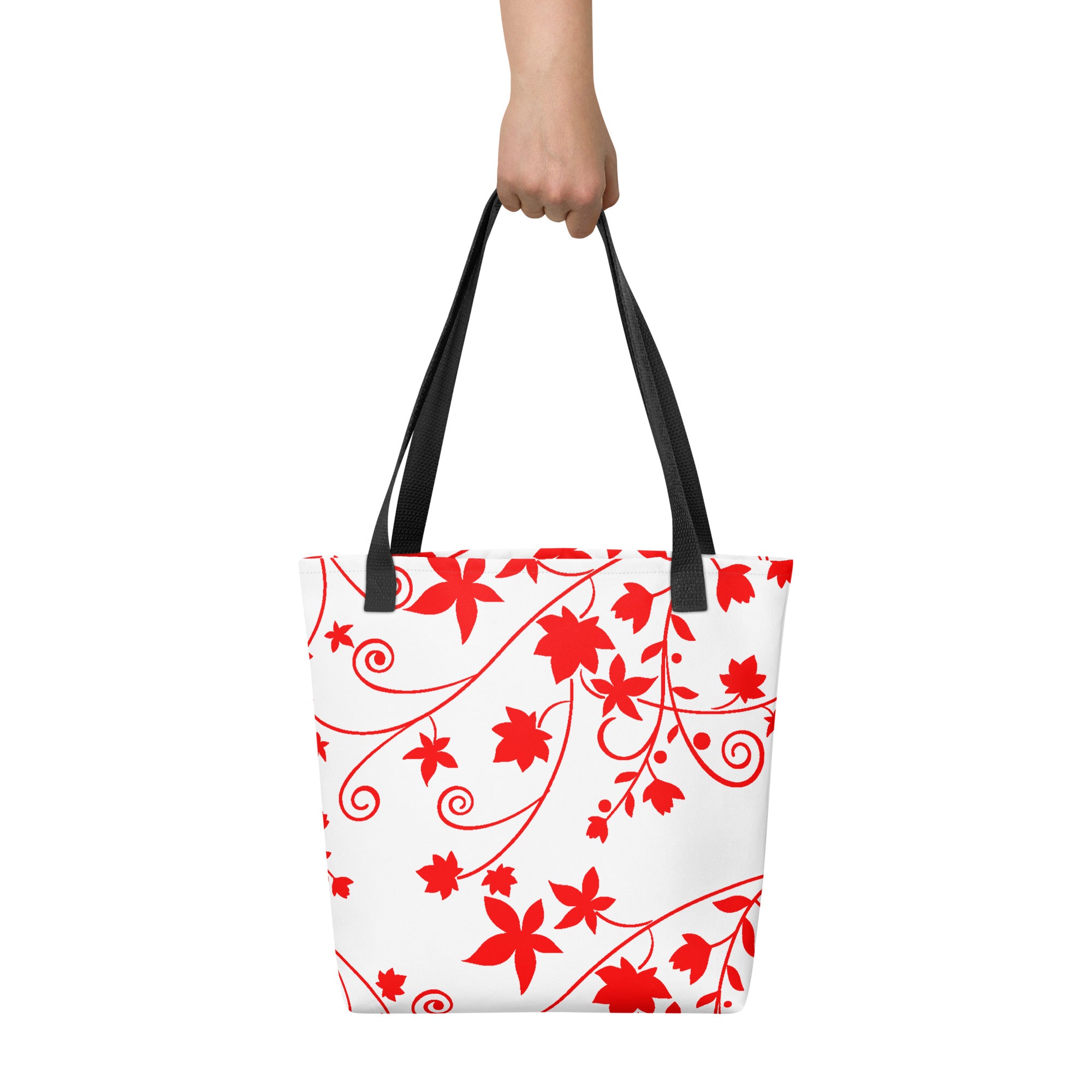 Tote bag Floral Swirls II