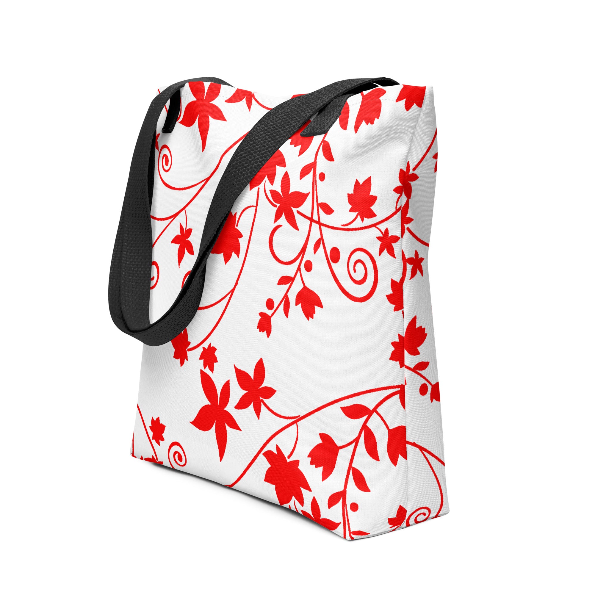 Tote bag Floral Swirls II