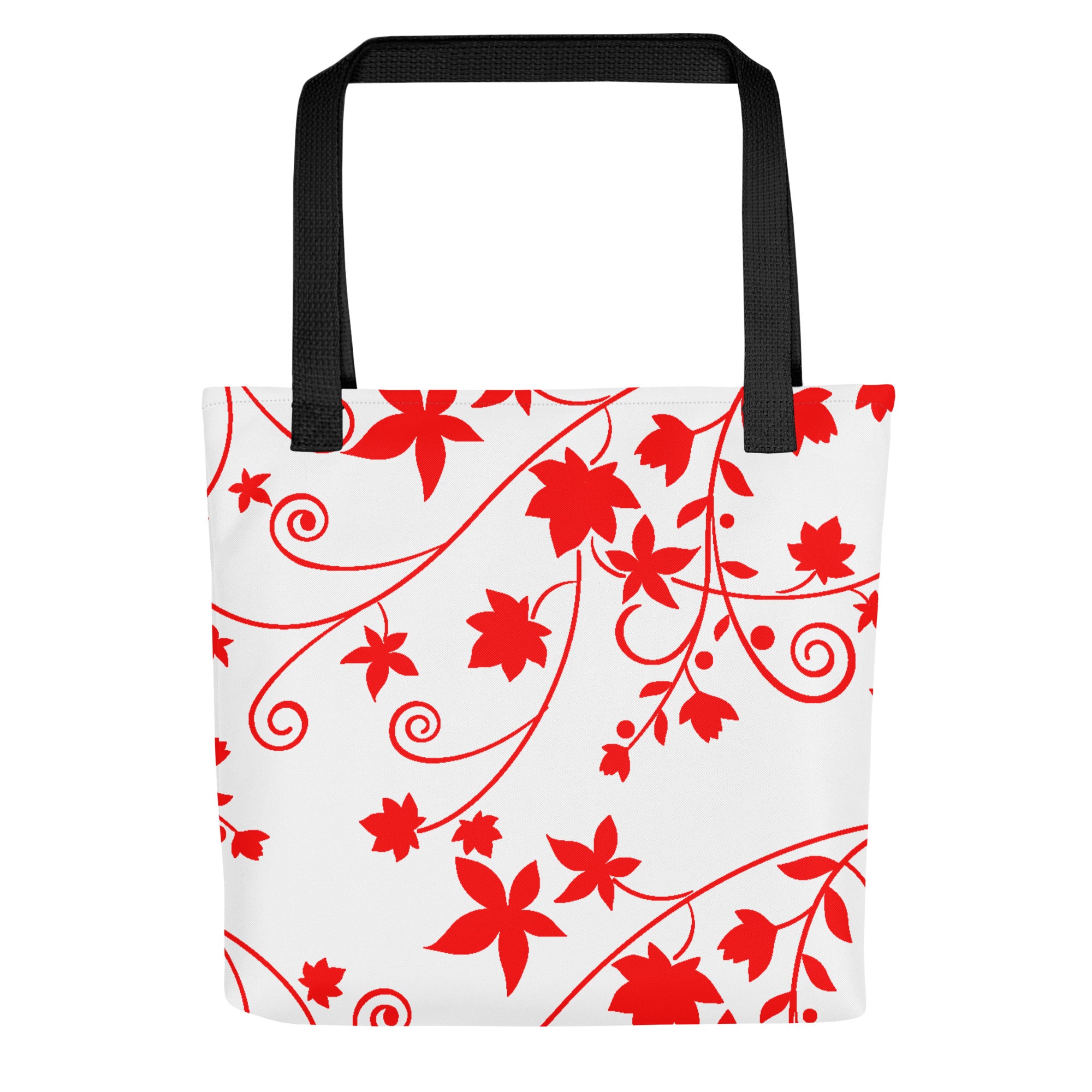 Tote bag Floral Swirls II