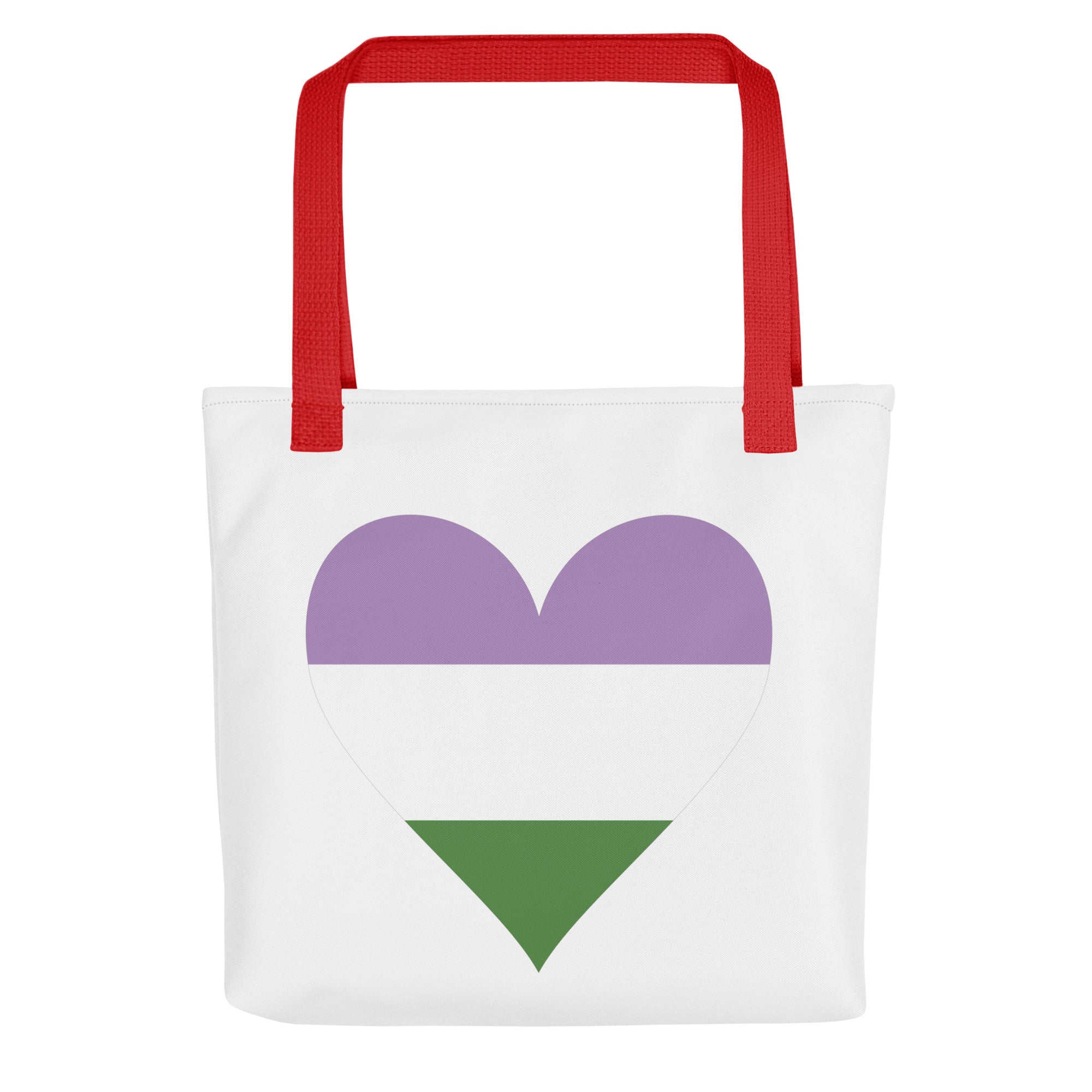 Tote bag Genderqueer Heart