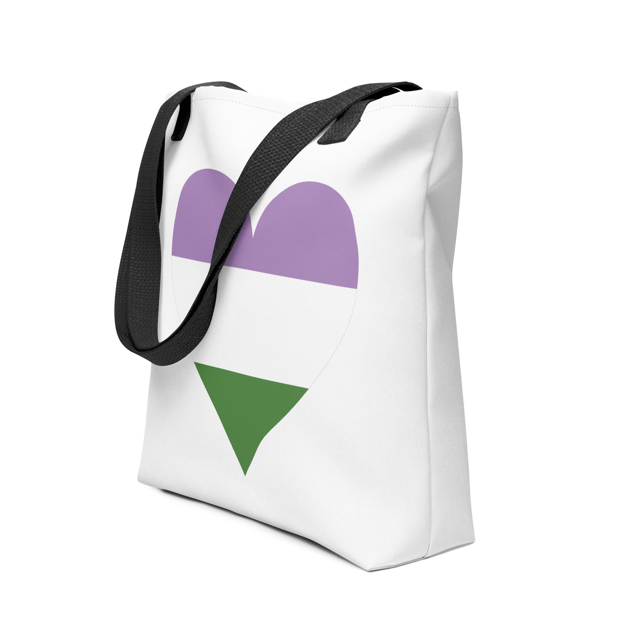 Tote bag Genderqueer Heart