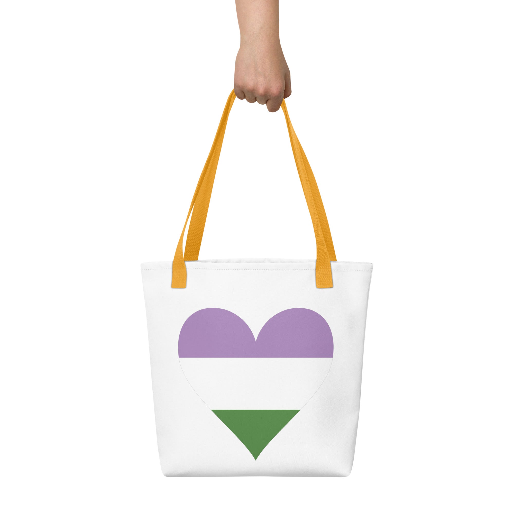 Tote bag Genderqueer Heart