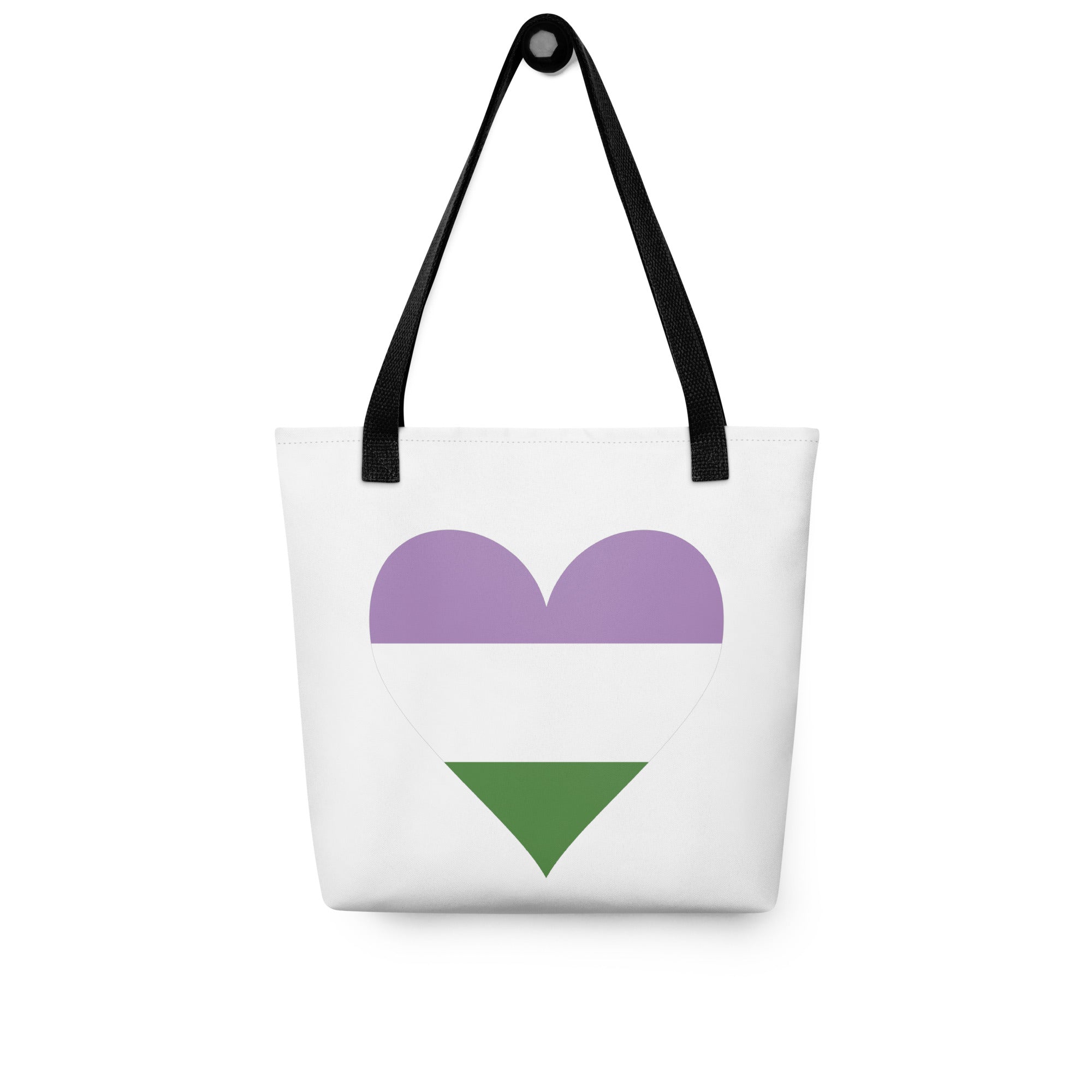 Tote bag Genderqueer Heart