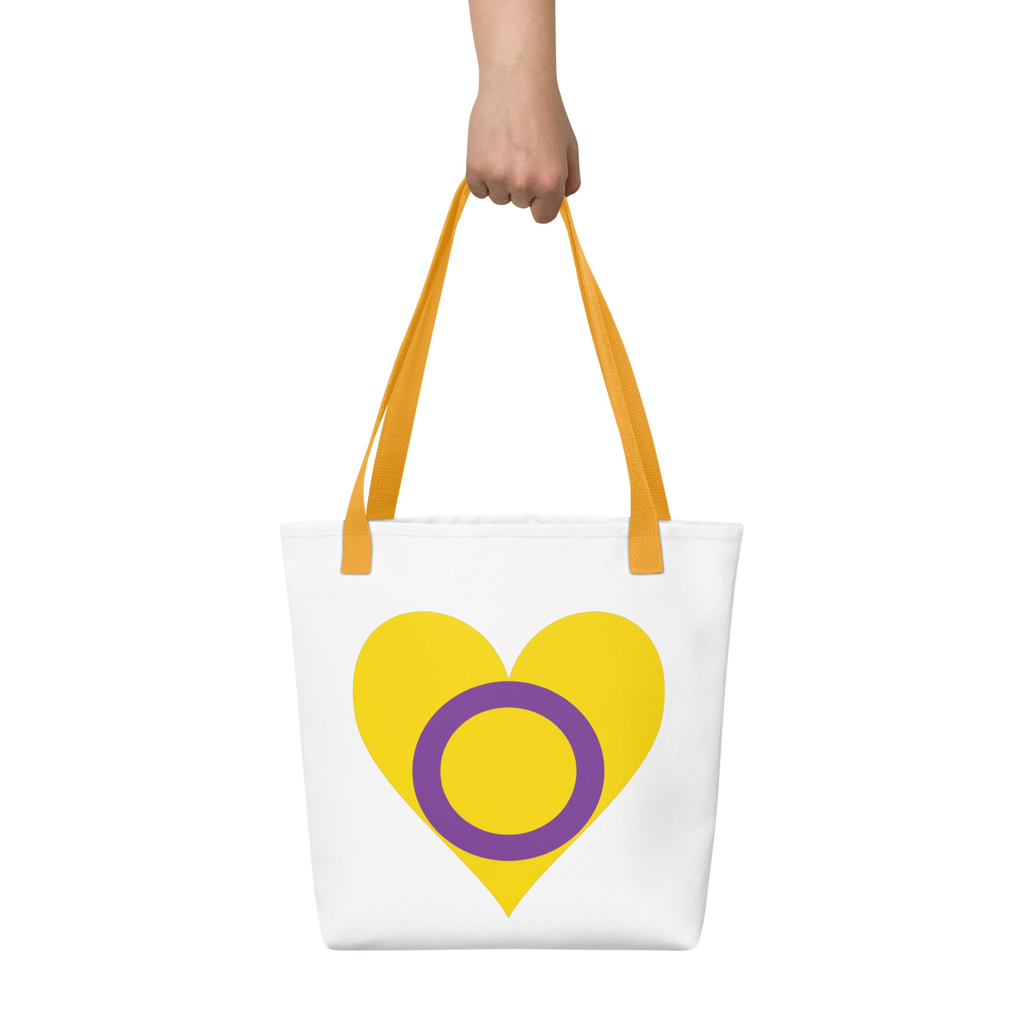 Tote bag Intersex Heart