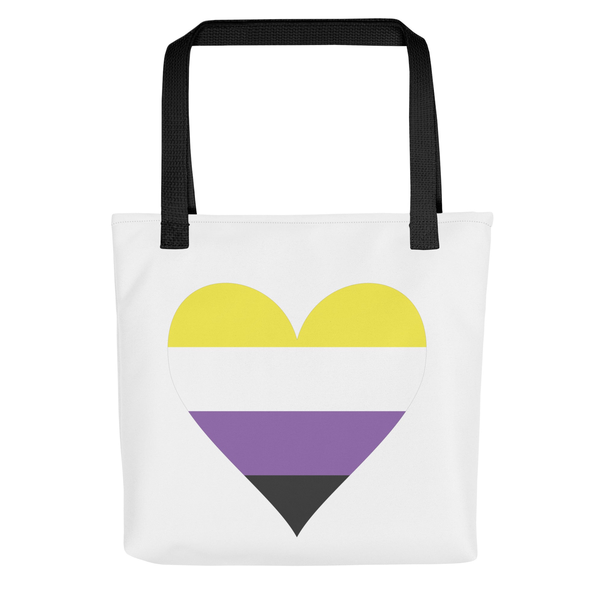 Tote bag Nonbinary Heart