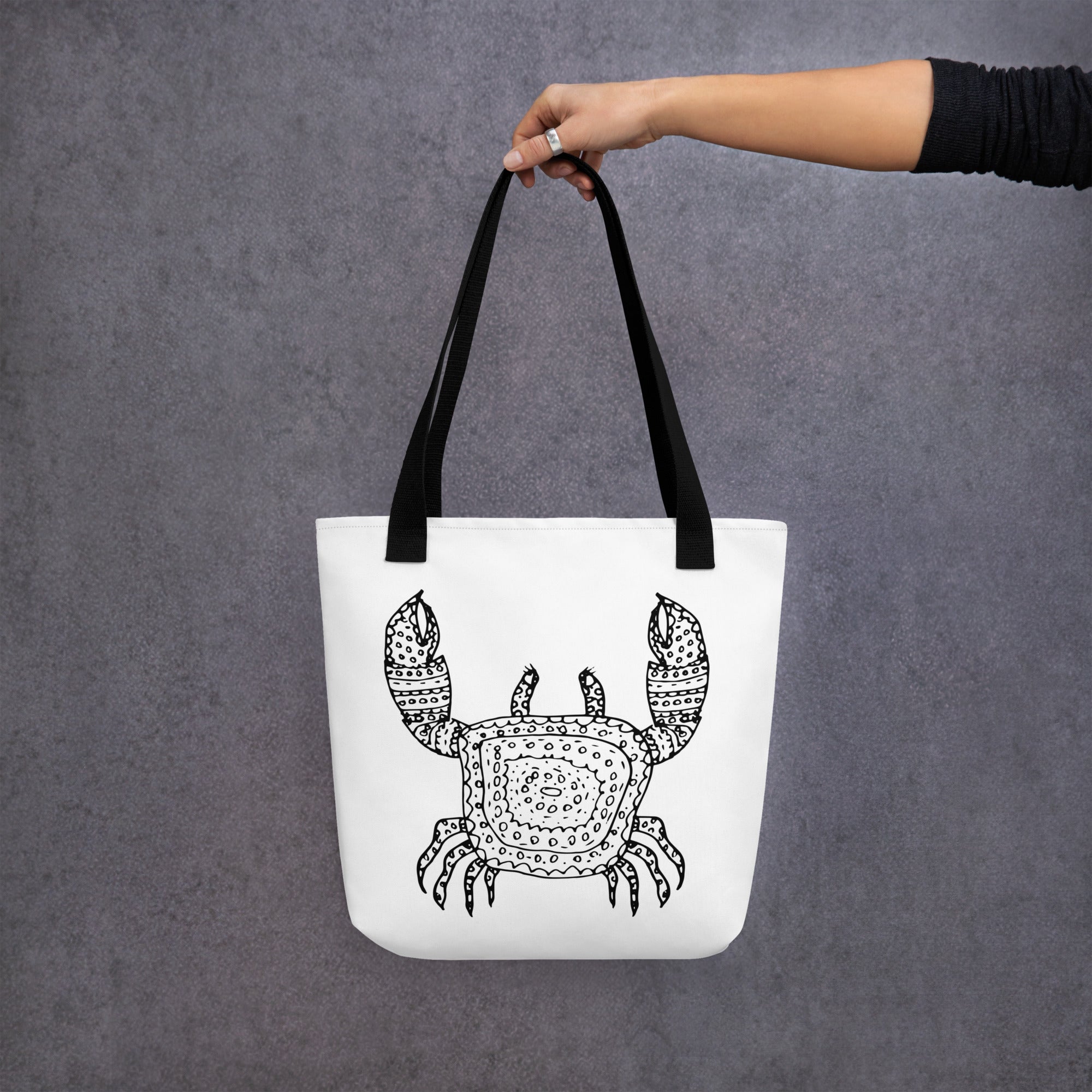 Tote bag Ocean life Crab