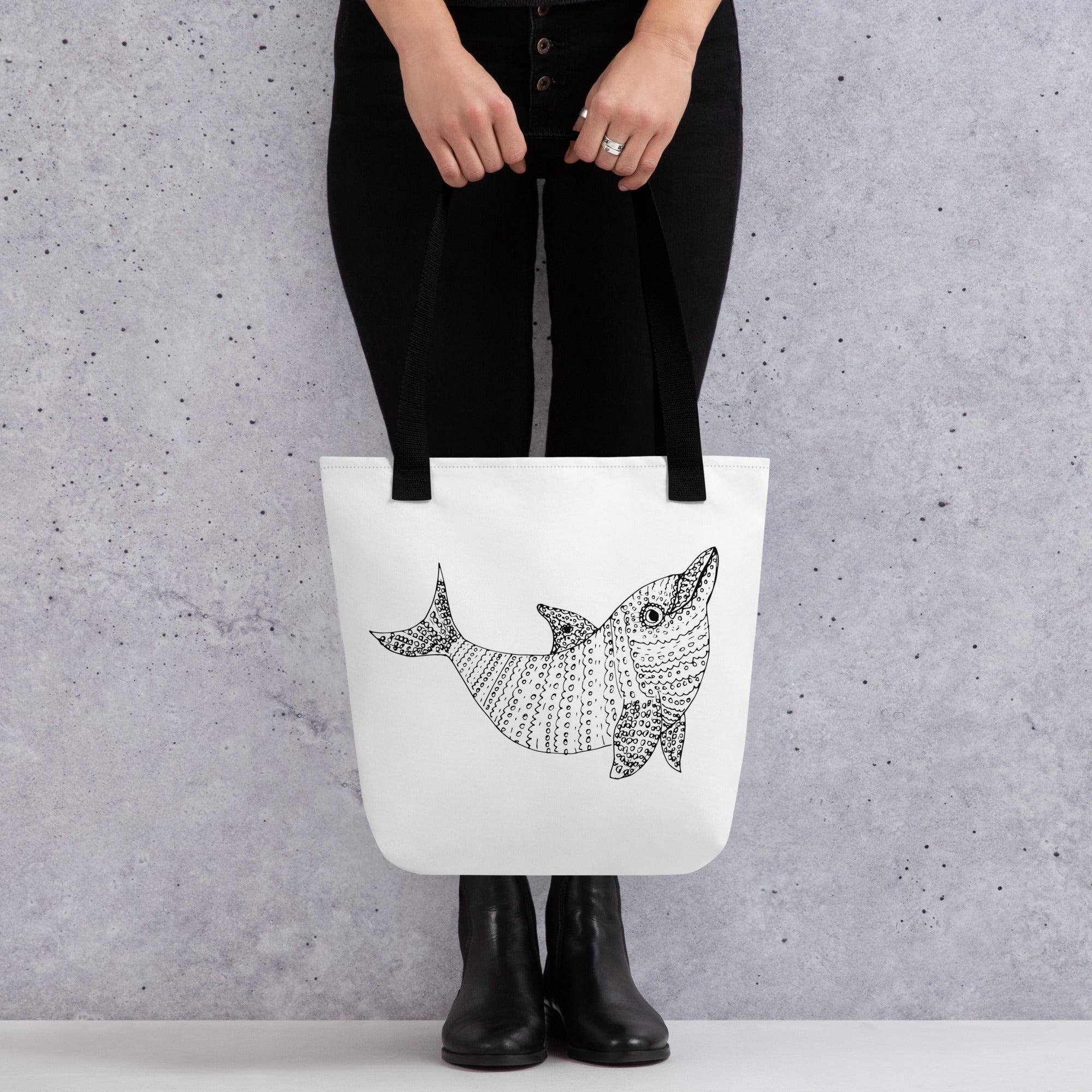Tote bag Ocean life Dolphin