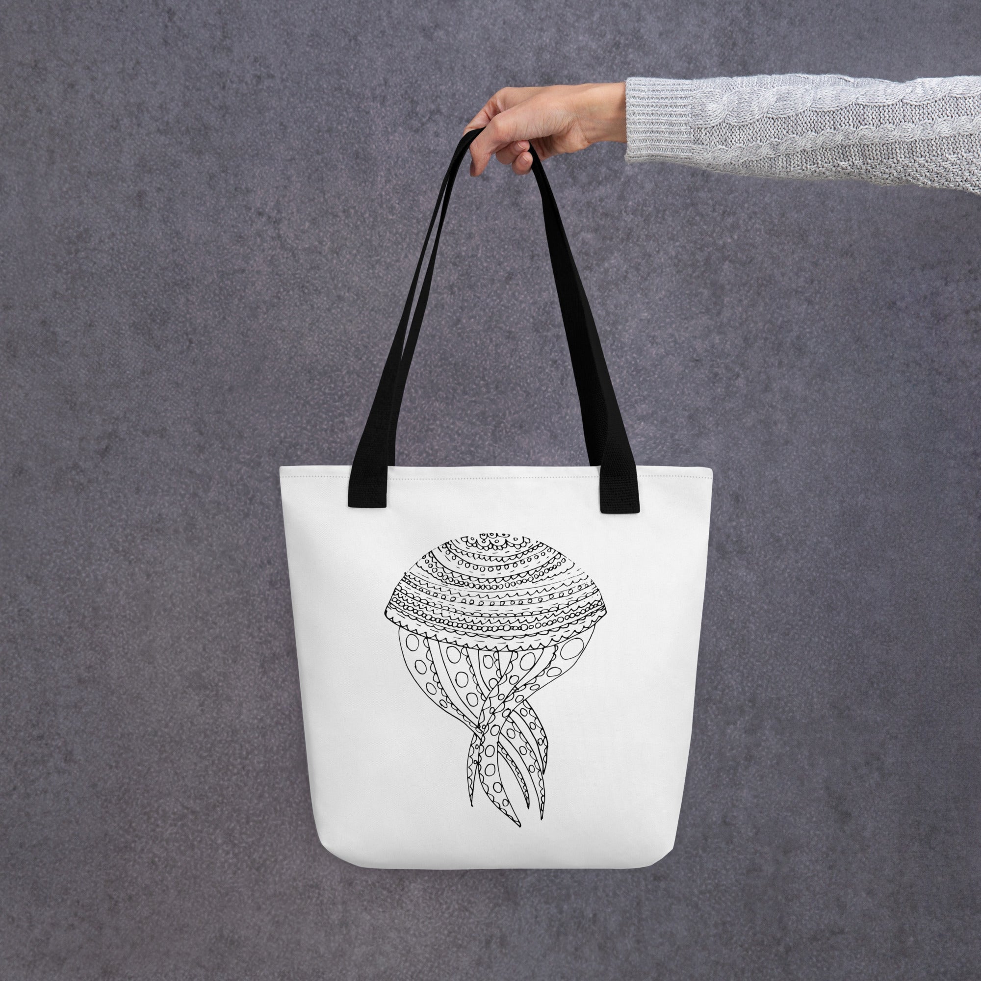 Tote bag Ocean life Jellyfish