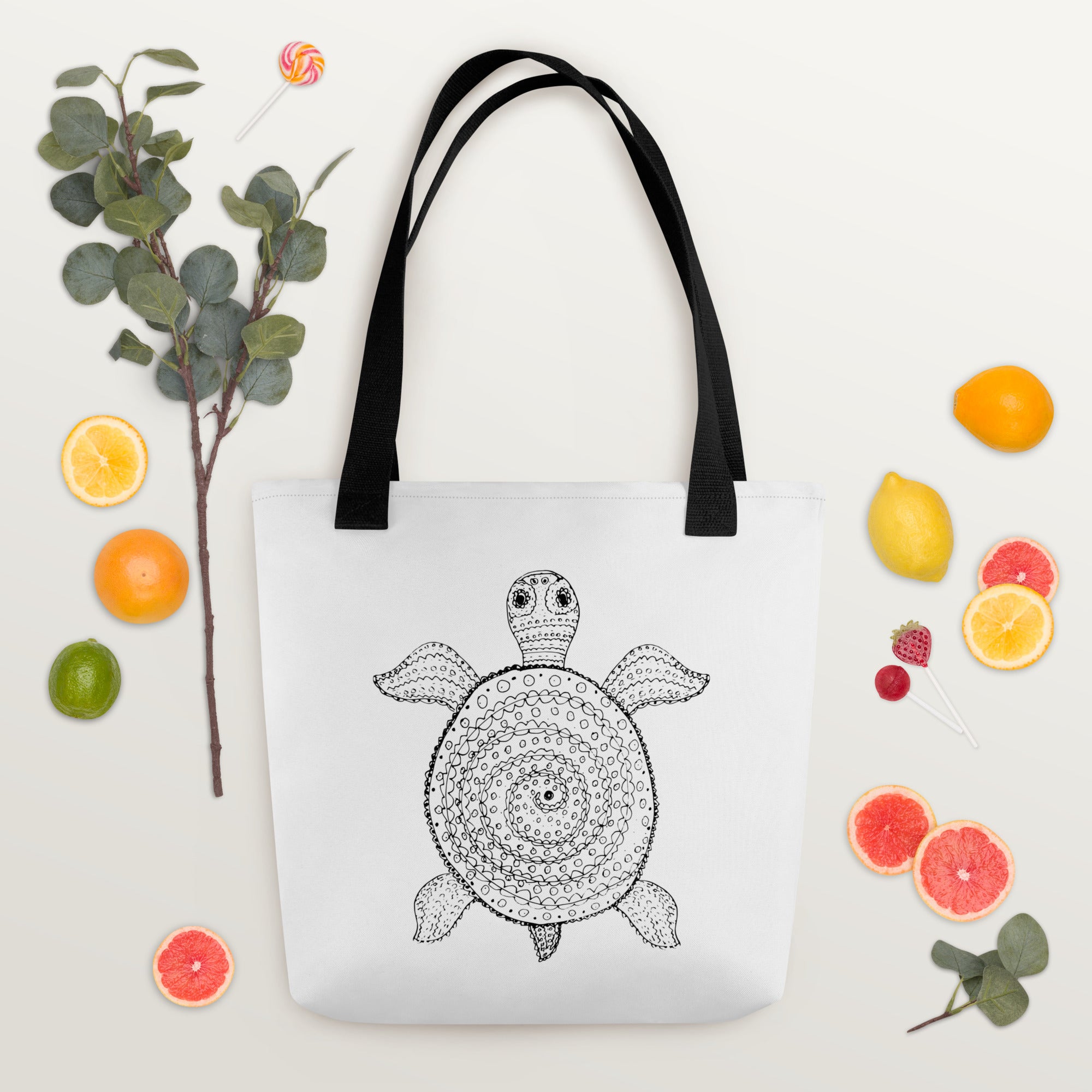 Tote bag Ocean life Turtle