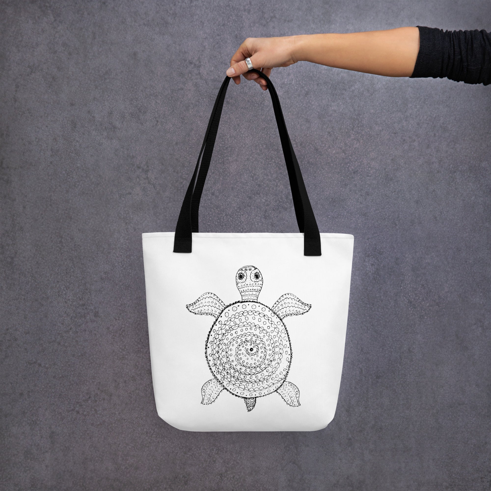 Tote bag Ocean life Turtle