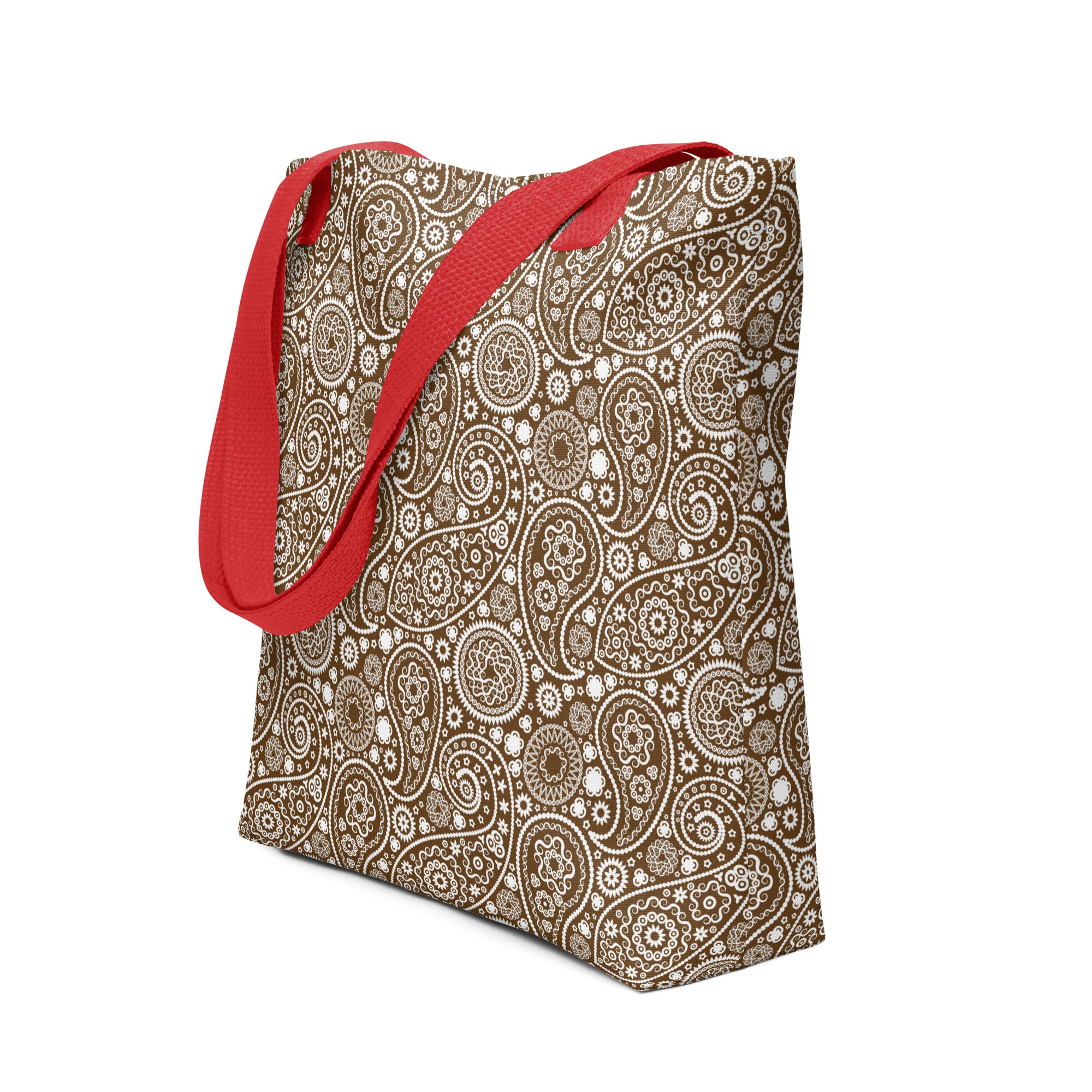 Tote bag Paisley Brown