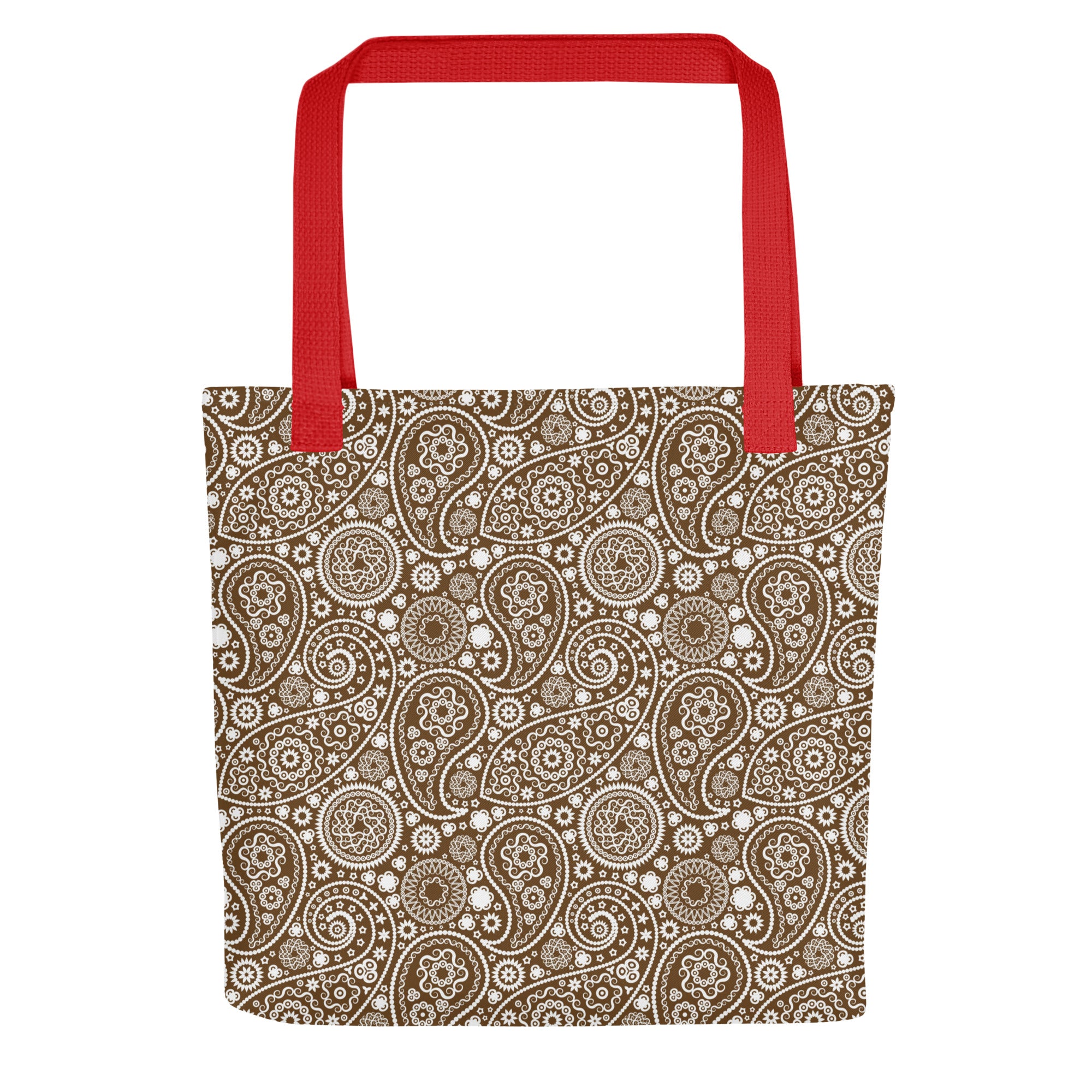 Tote bag Paisley Brown