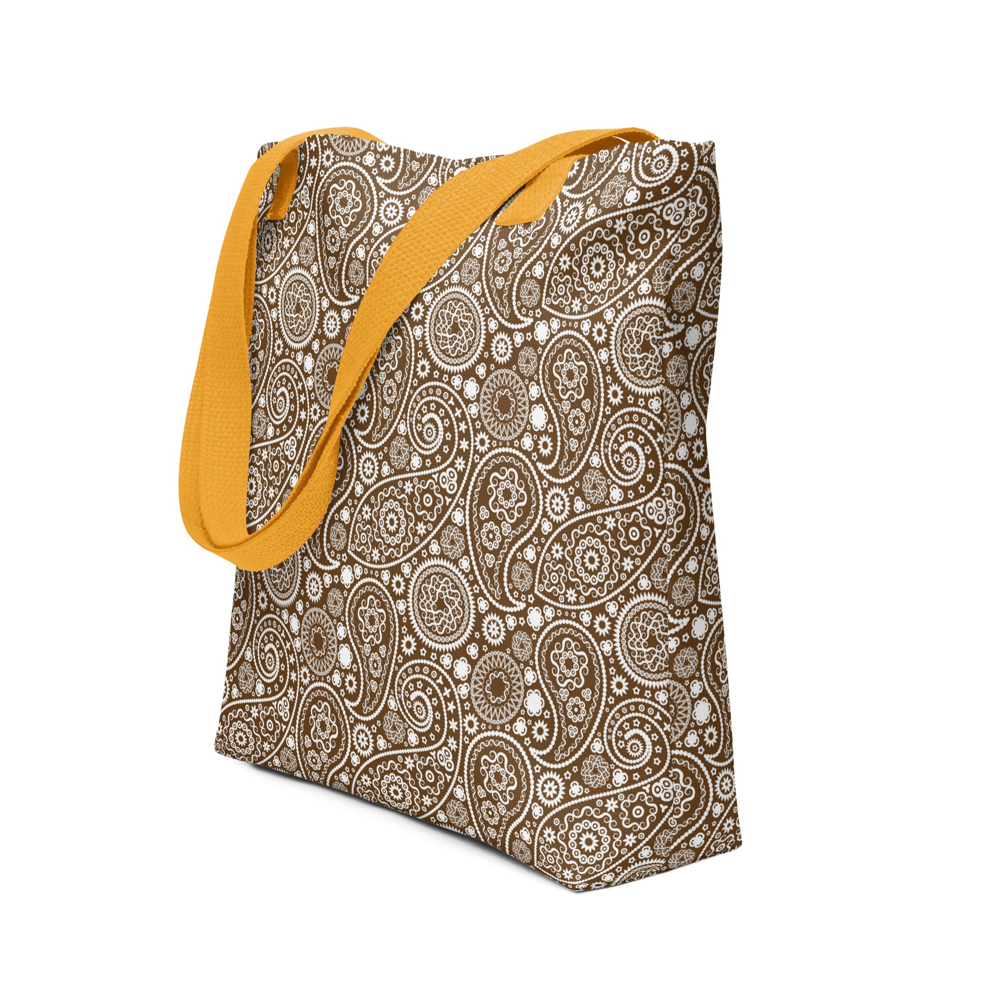 Tote bag Paisley Brown