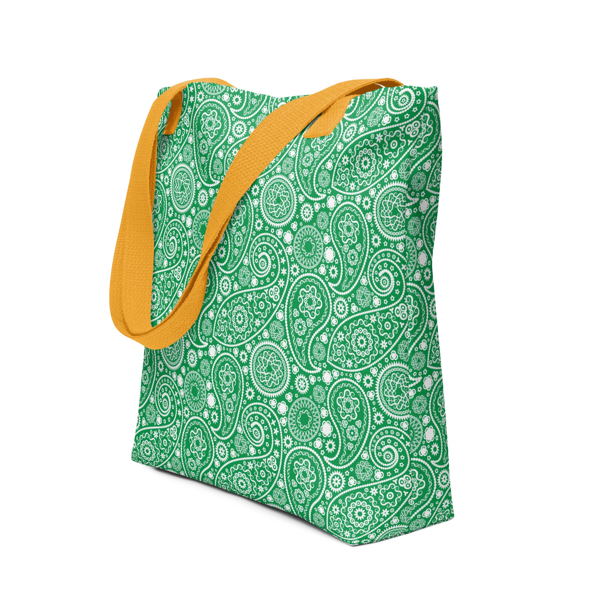 Tote bag Paisley Green