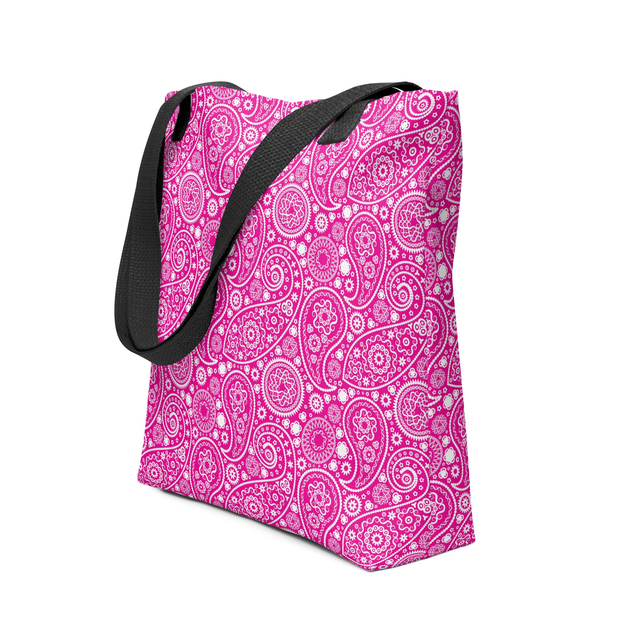 Tote bag Paisley Pink