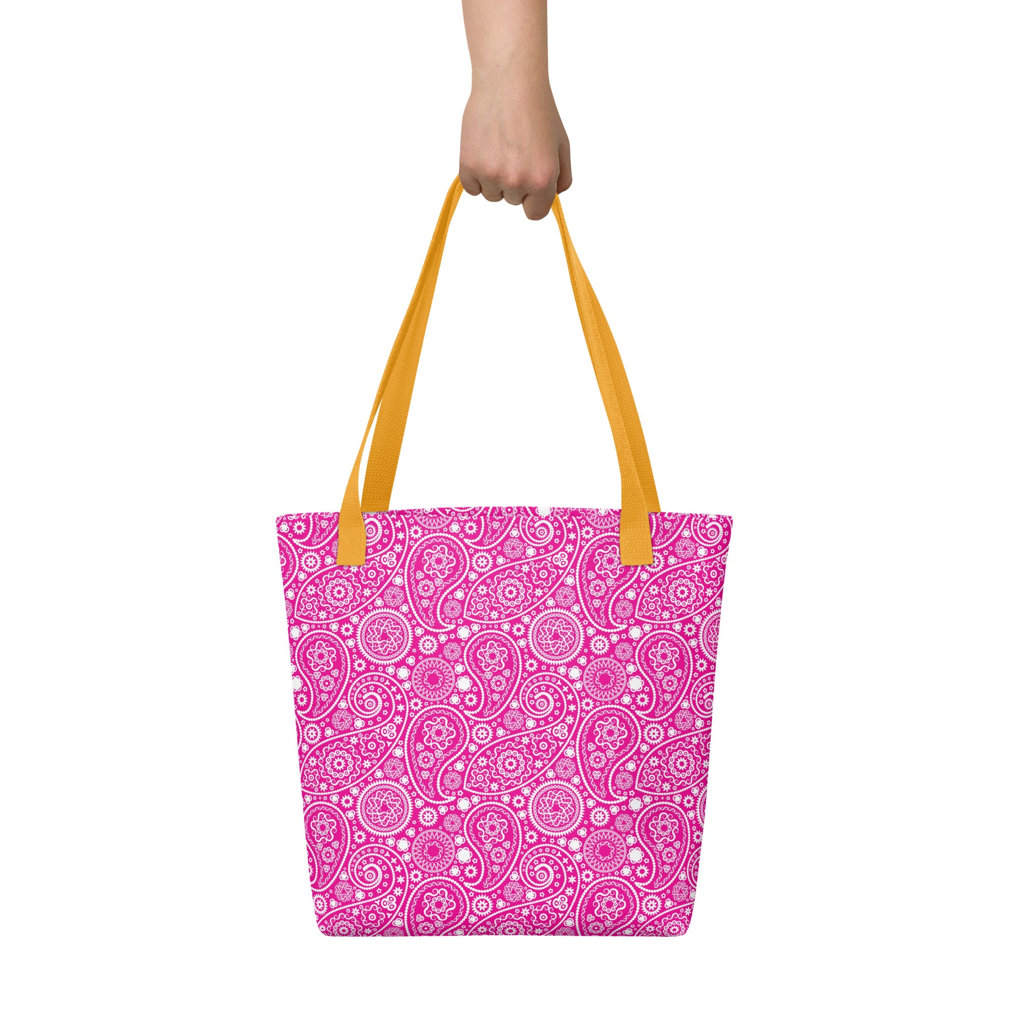 Tote bag Paisley Pink