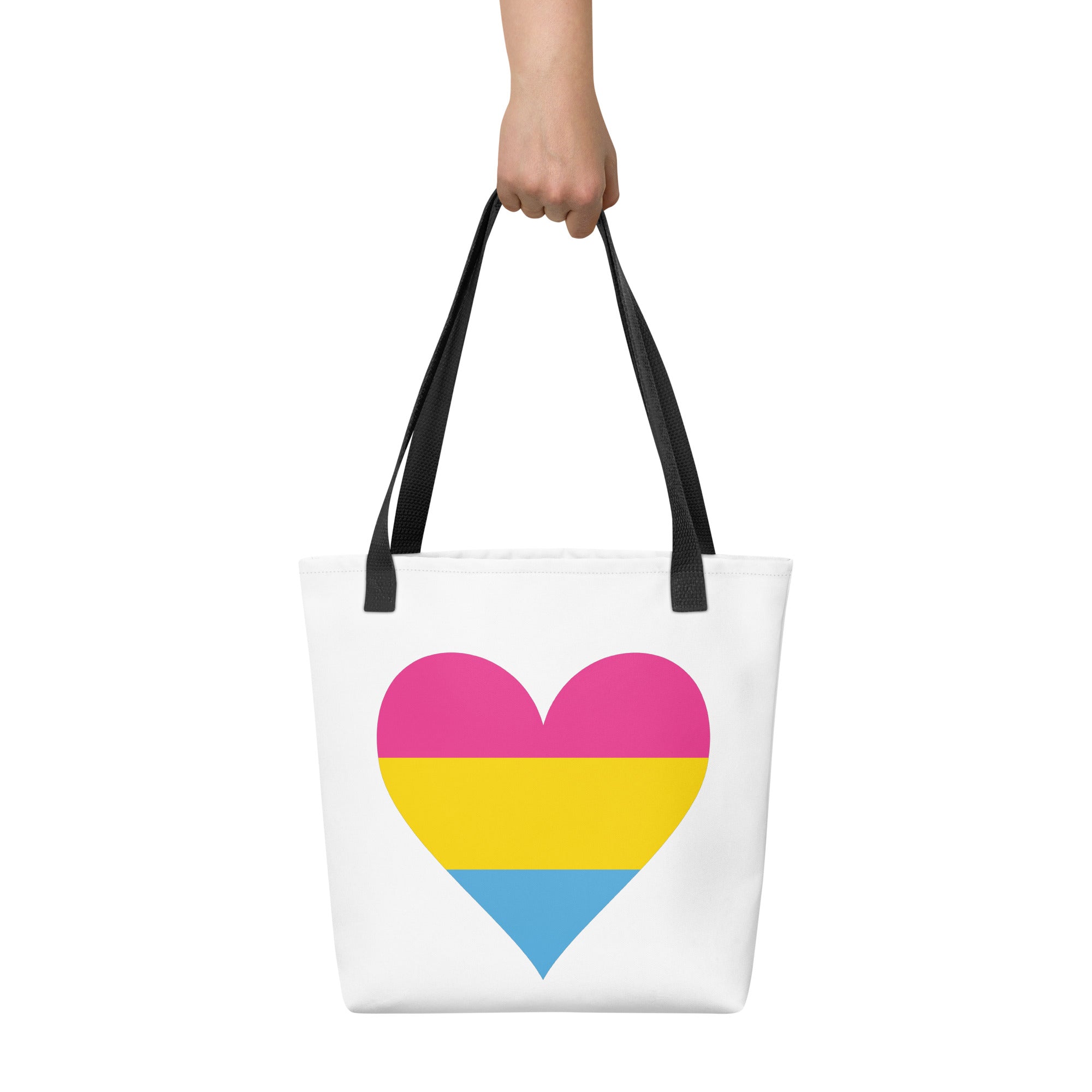Tote bag Pansexual Heart