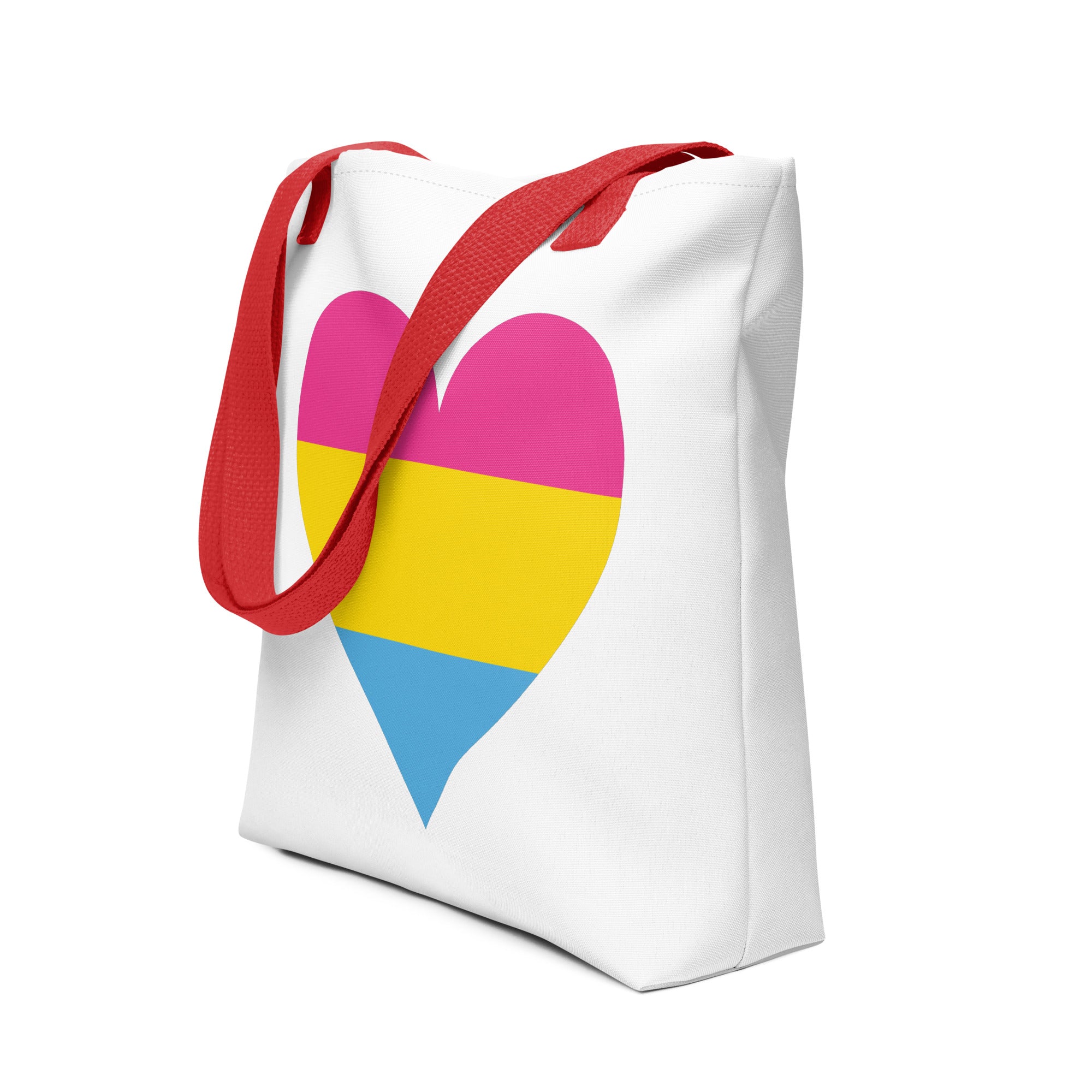 Tote bag Pansexual Heart