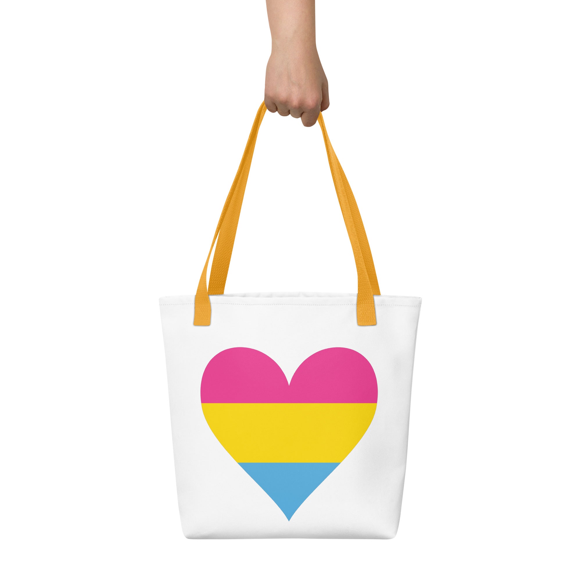 Tote bag Pansexual Heart