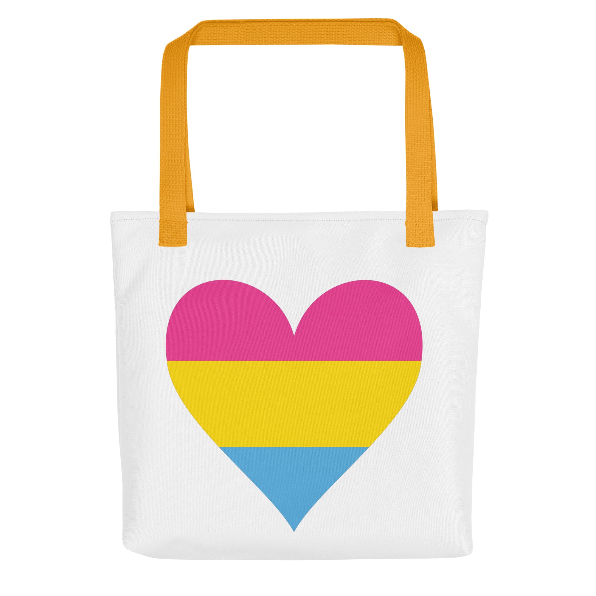 Tote bag Pansexual Heart