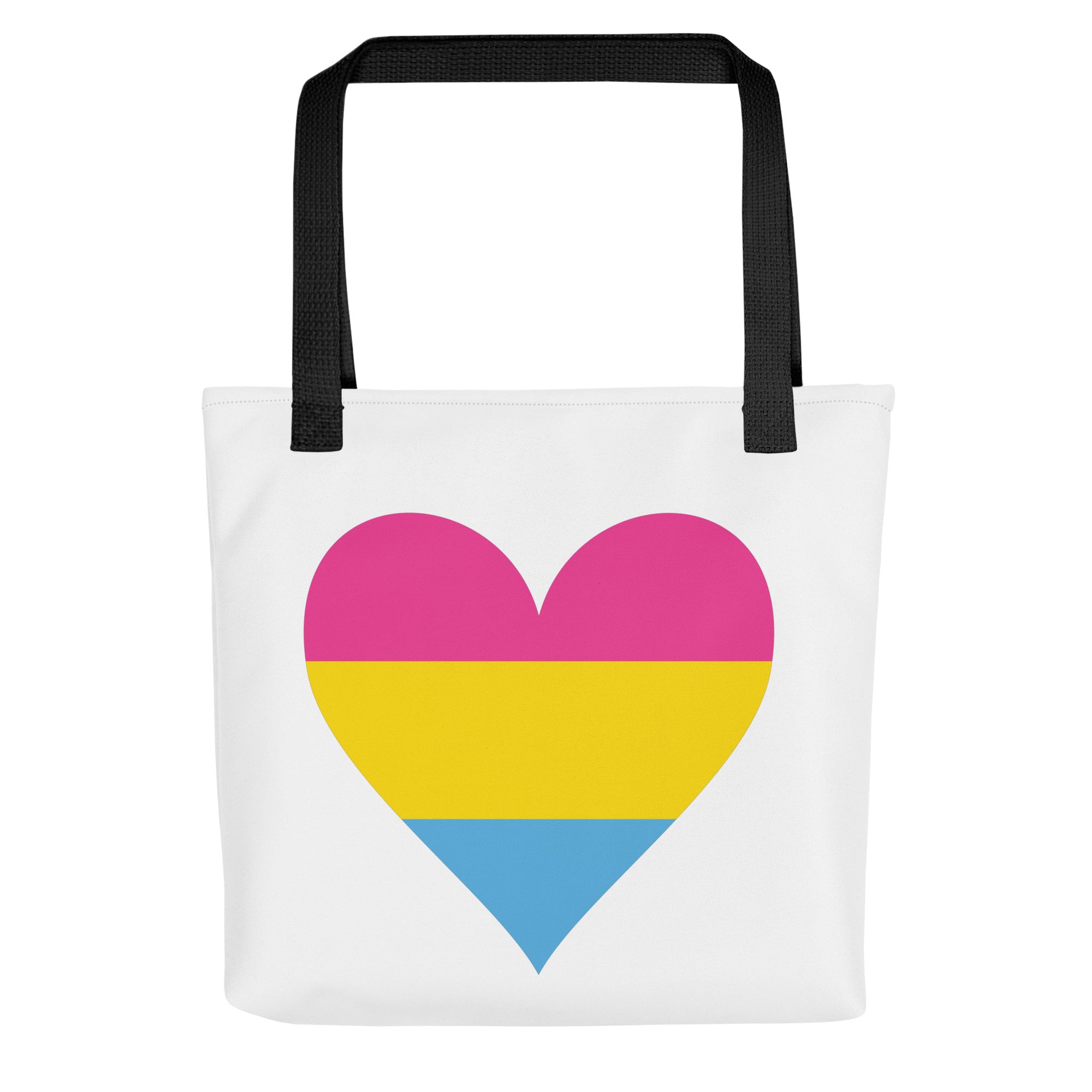Tote bag Pansexual Heart