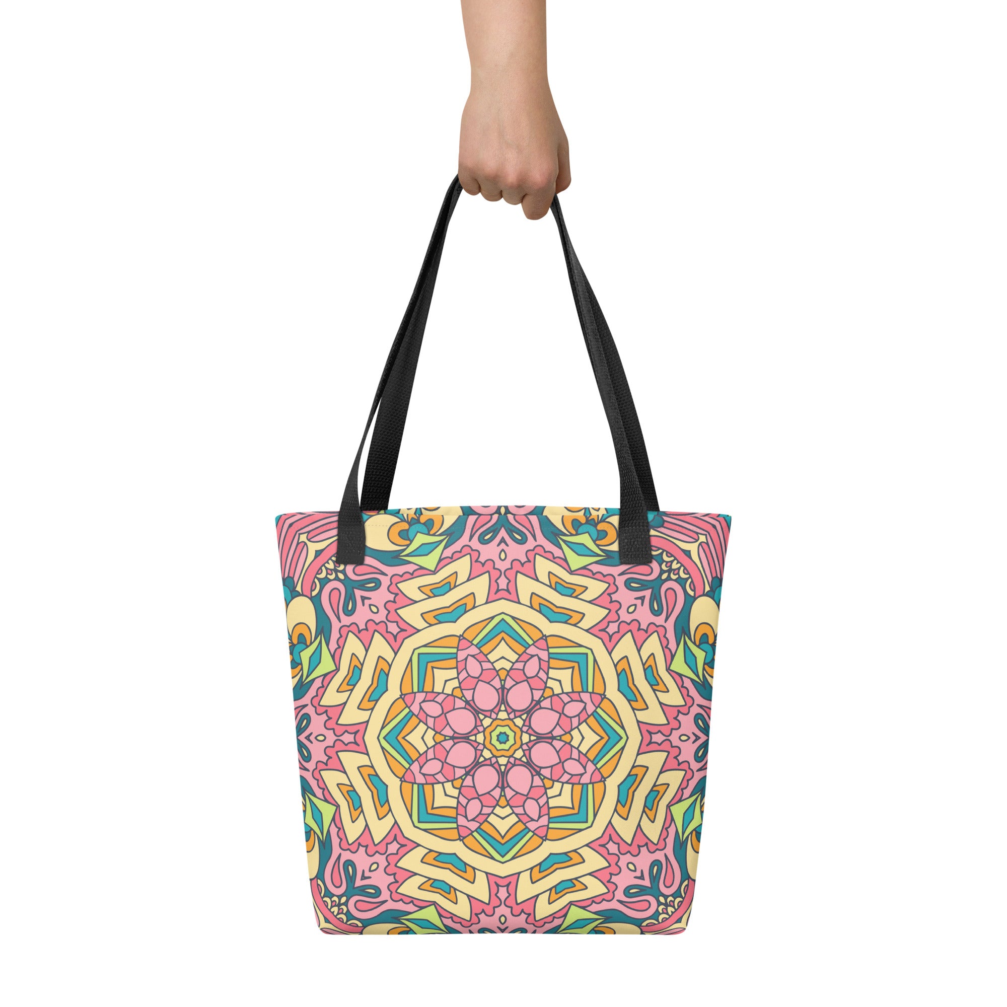 Tote bag Pink Mandala