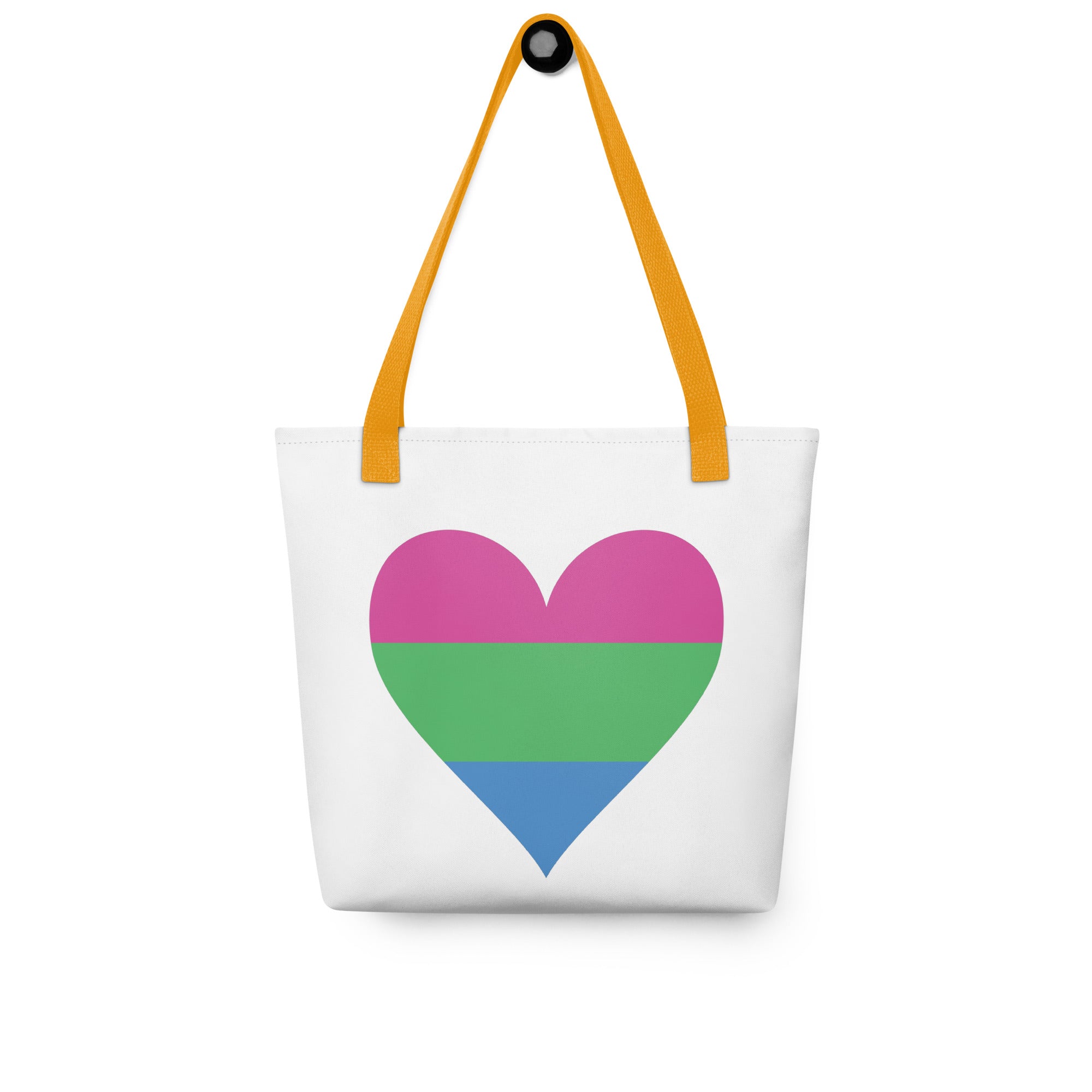 Tote bag Polysexual Heart
