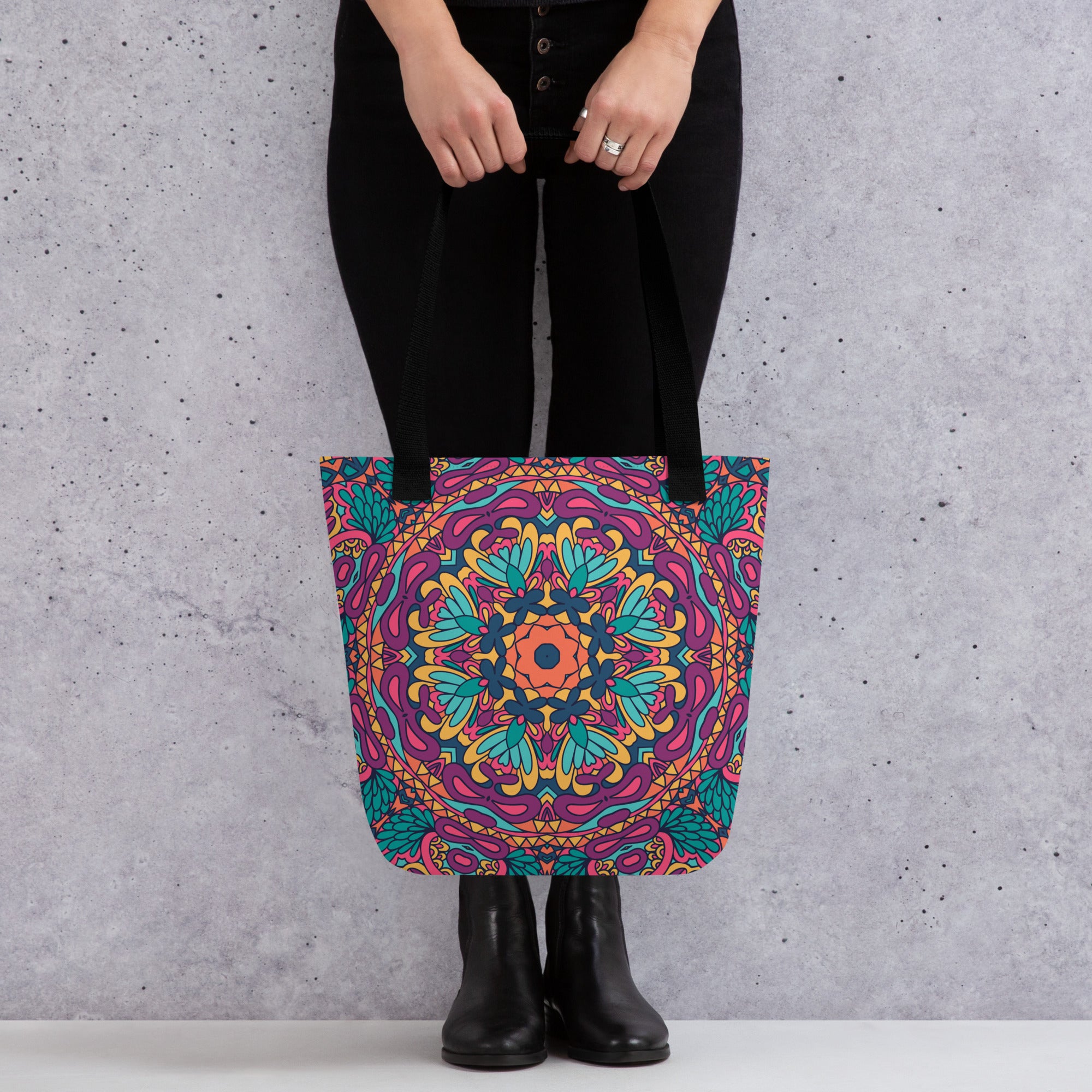 Tote bag Red Mandala