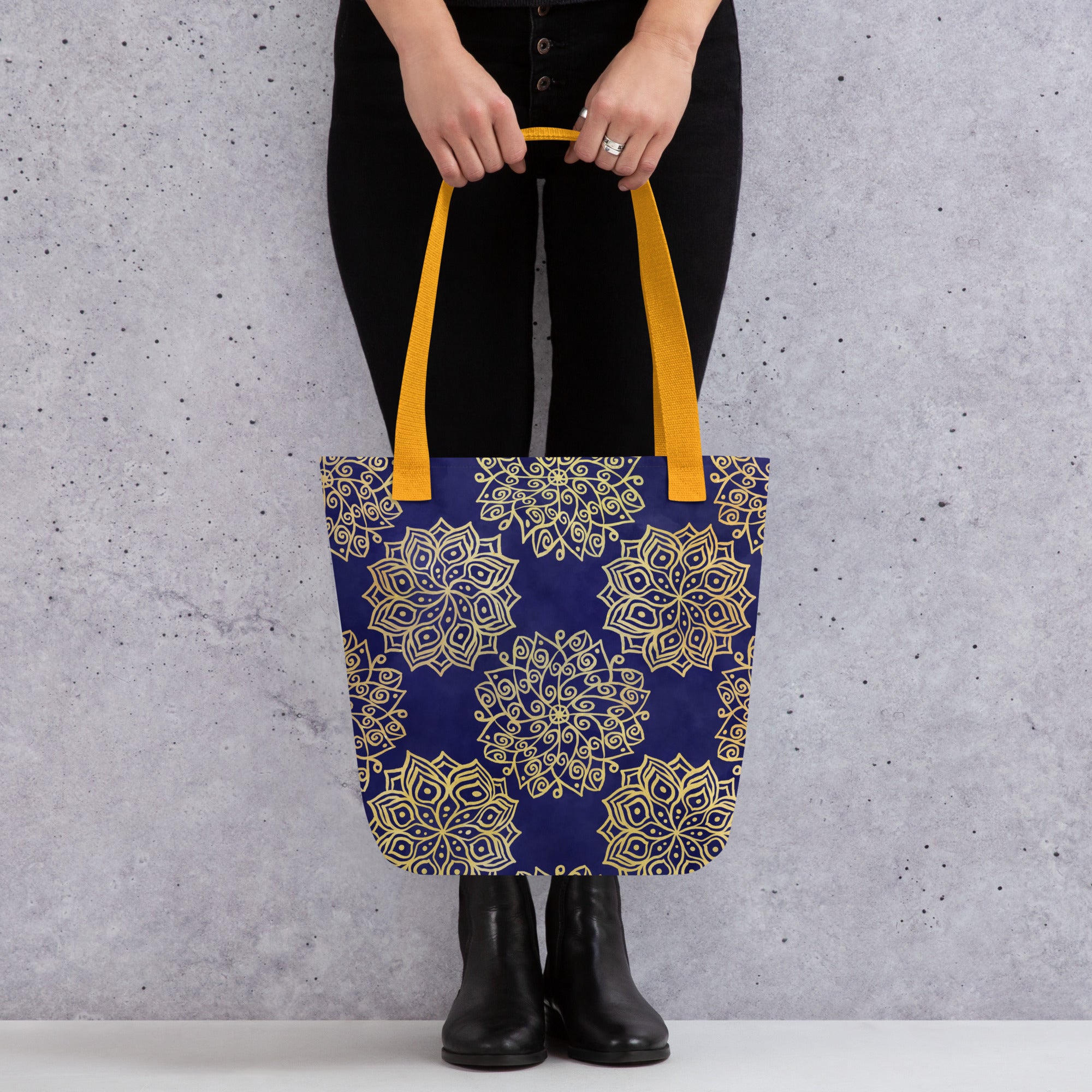 Tote bag Sunflower mandala
