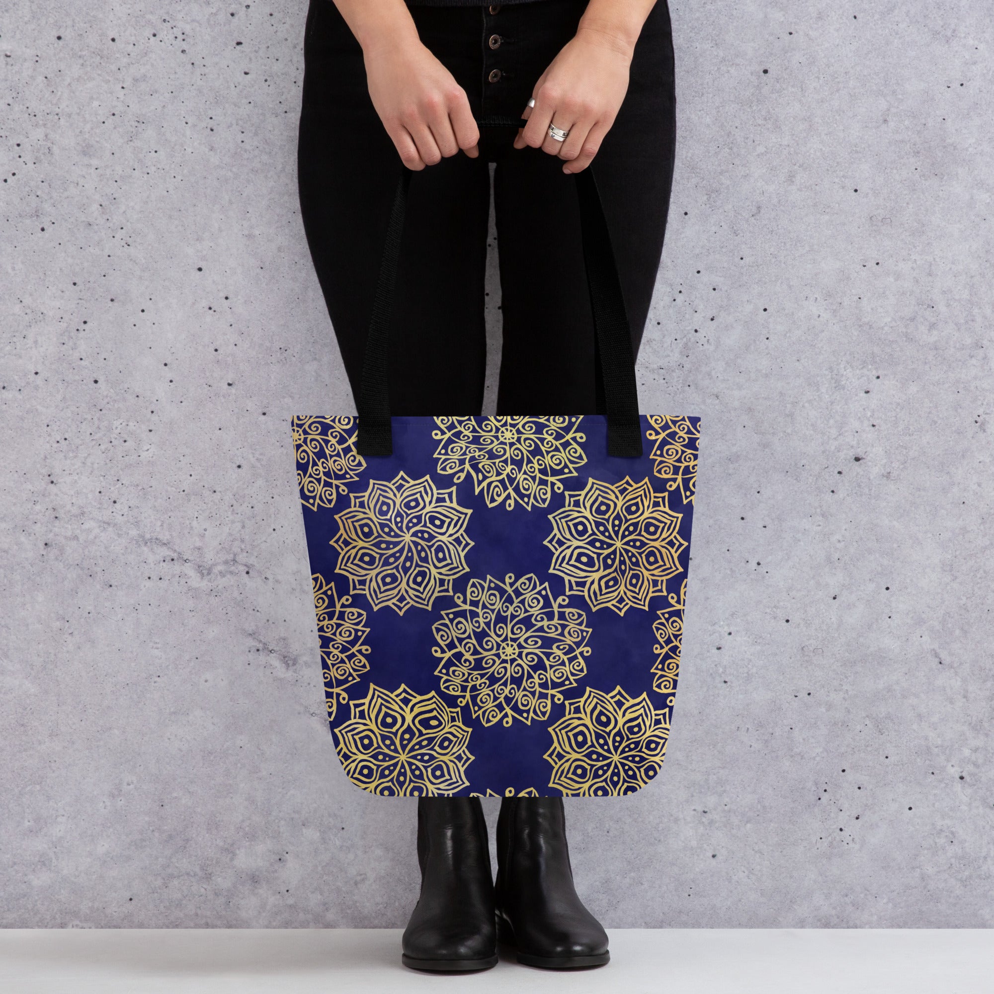 Tote bag Sunflower mandala