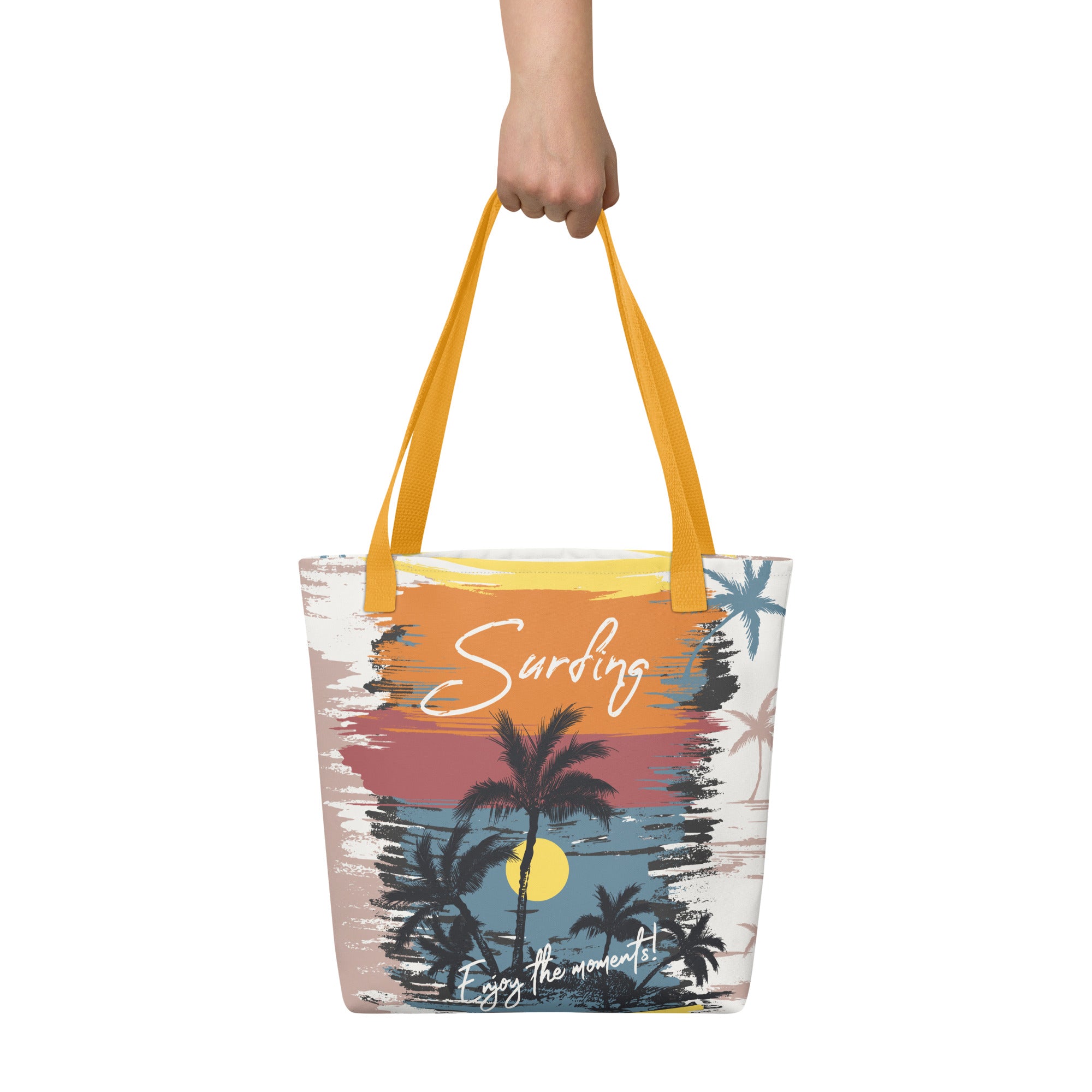 Tote bag Surfing