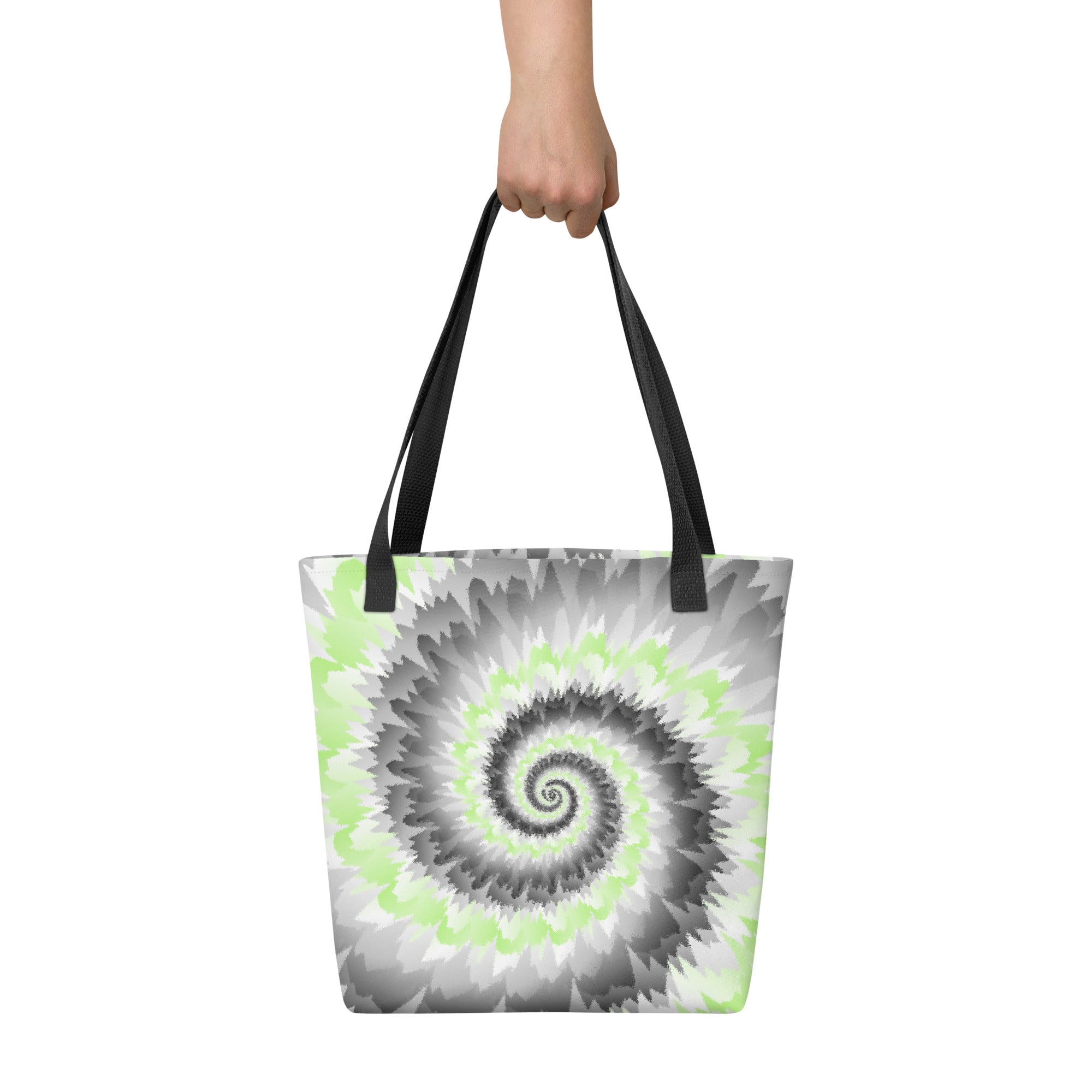 Tote bag Tie Dye Spiral Agender