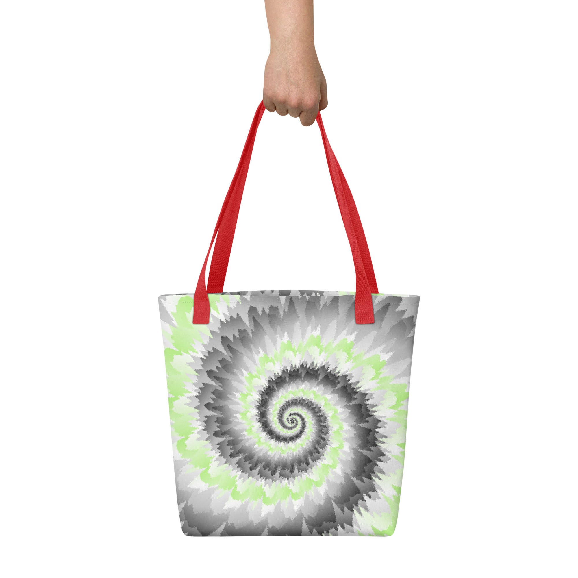 Tote bag Tie Dye Spiral Agender