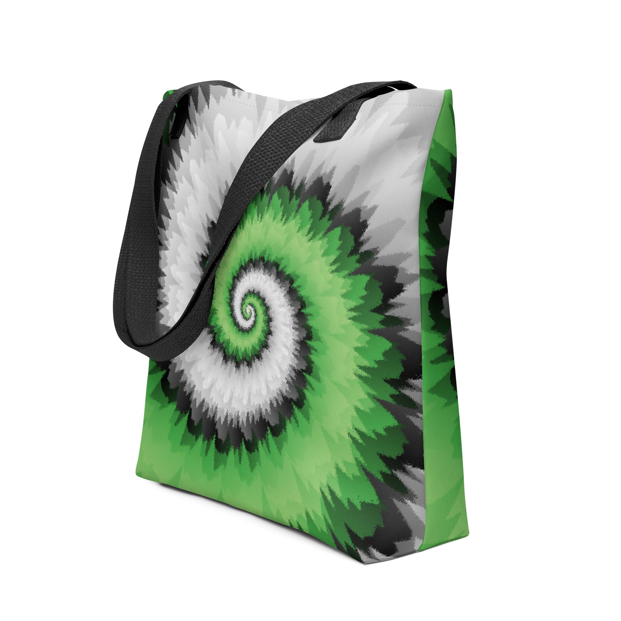 Tote bag Tie Dye Spiral Aromantic