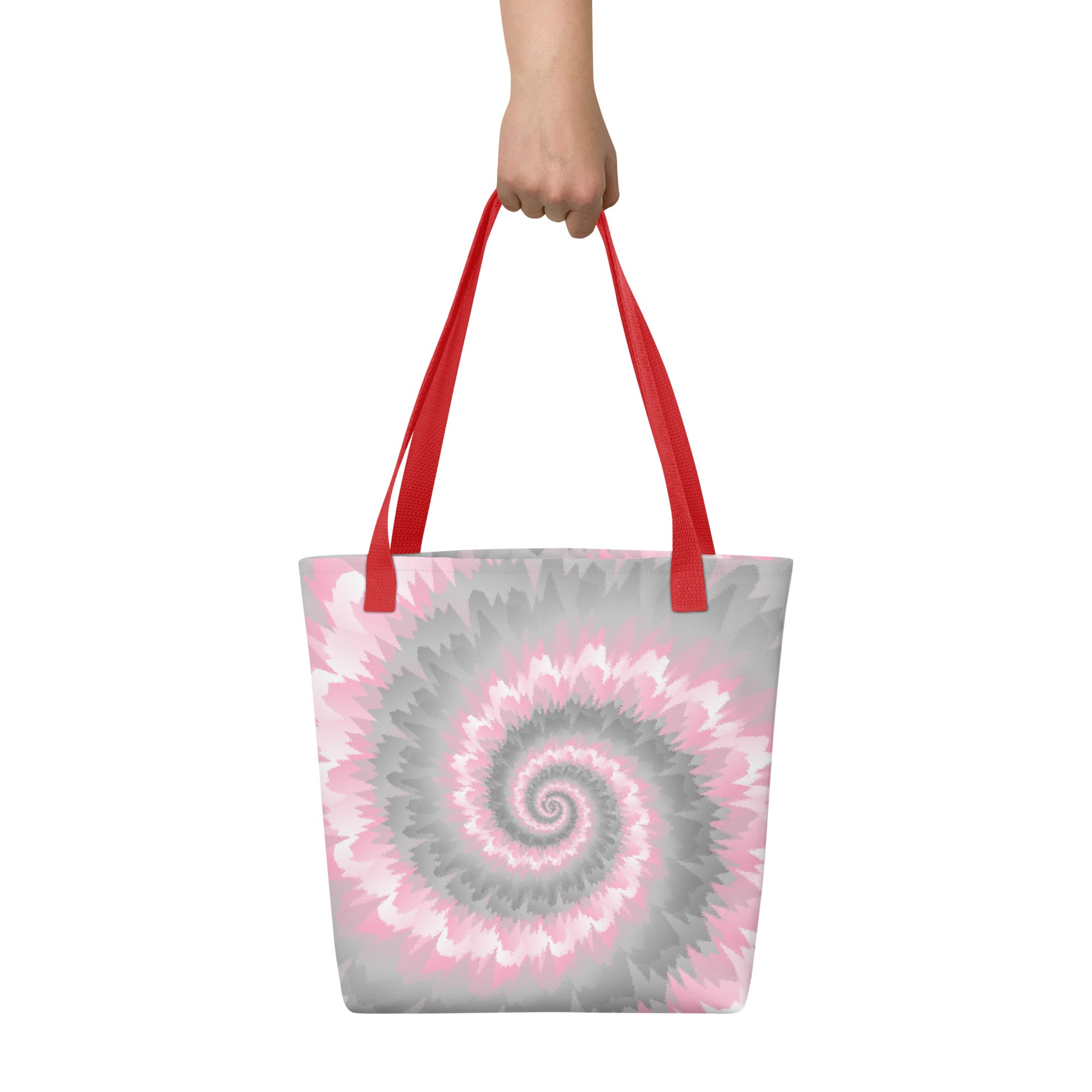 Tote bag Tie Dye Spiral Demigirl