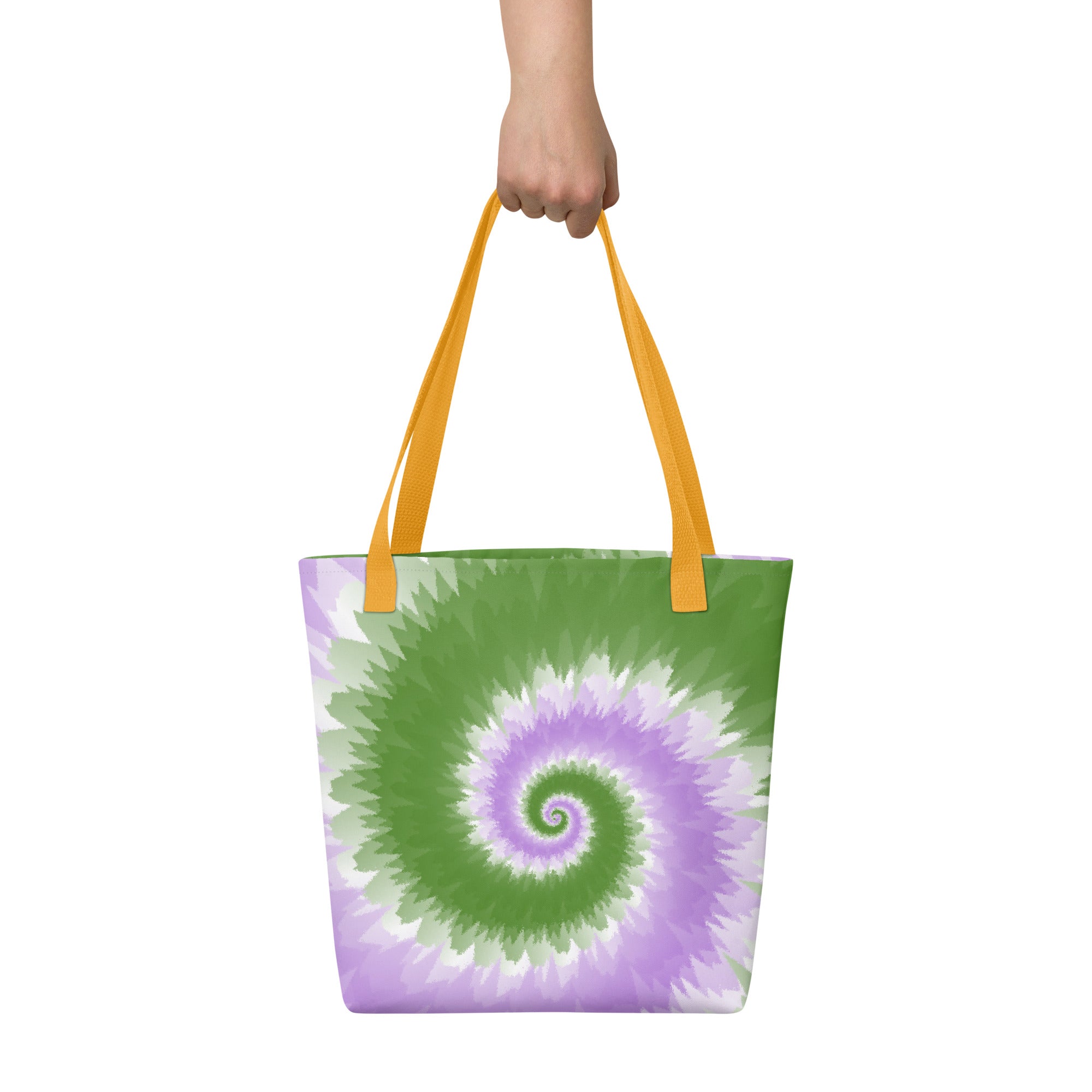 Tote bag Tie Dye Spiral Genderqueer