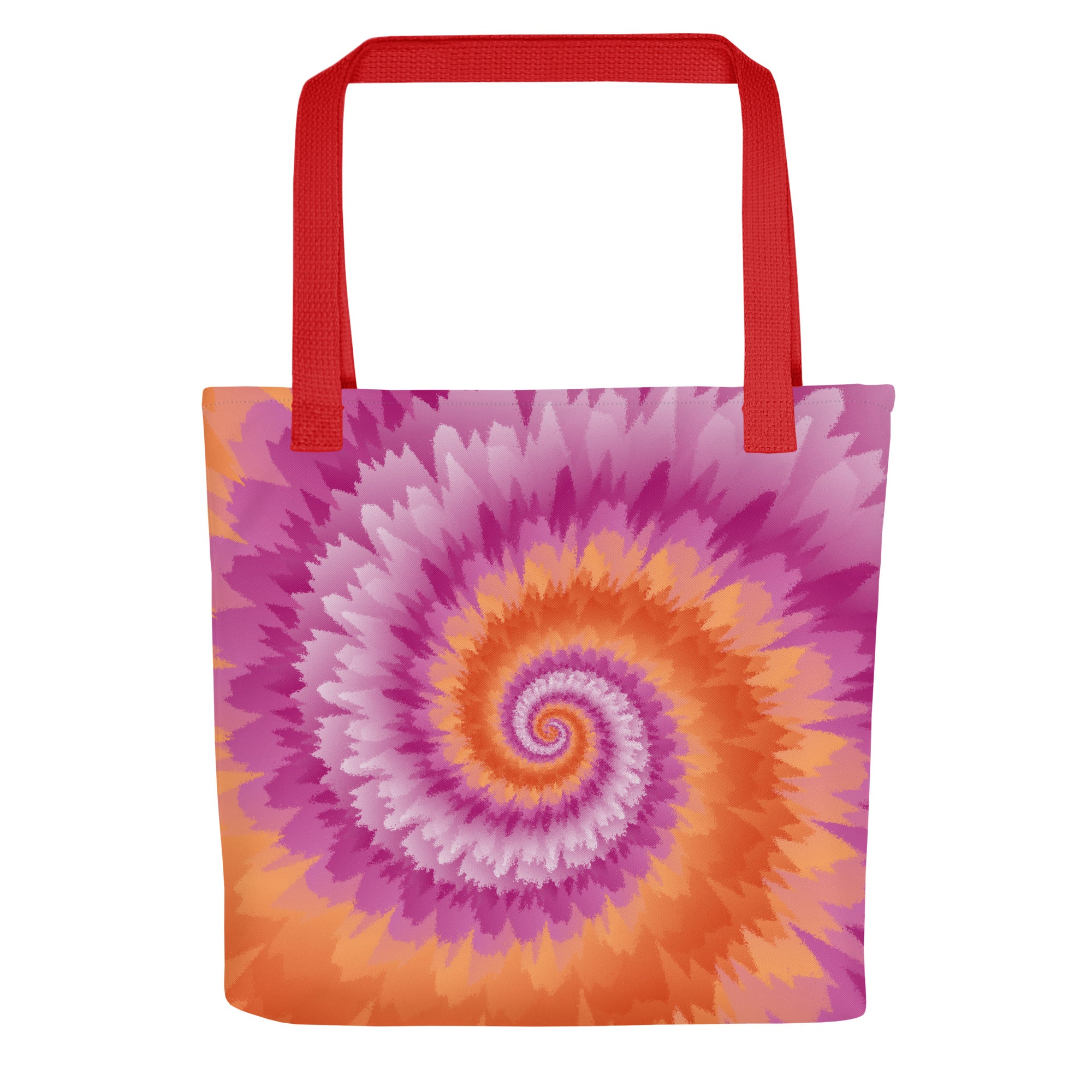 Tote bag Tie Dye Spiral Lesbian