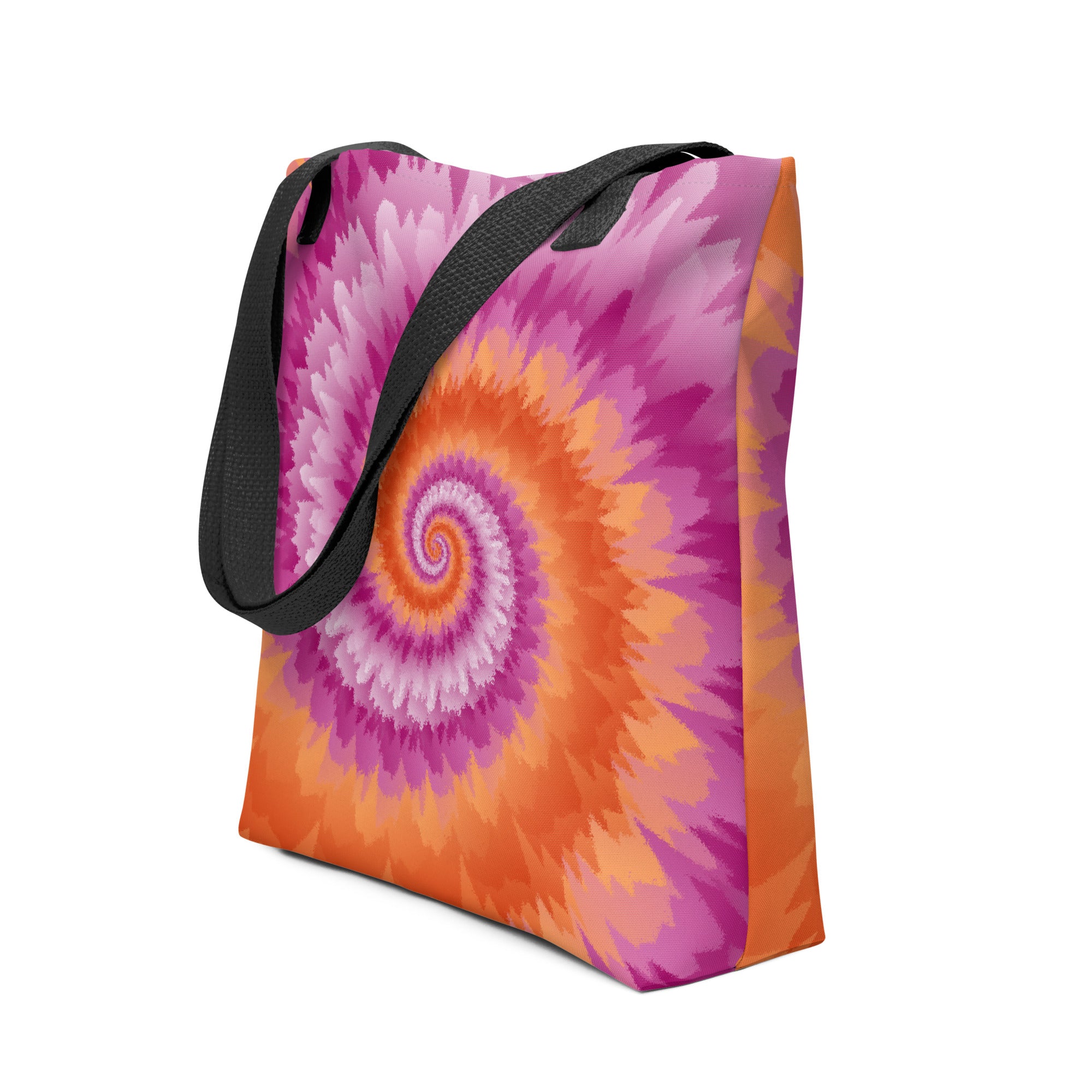Tote bag Tie Dye Spiral Lesbian