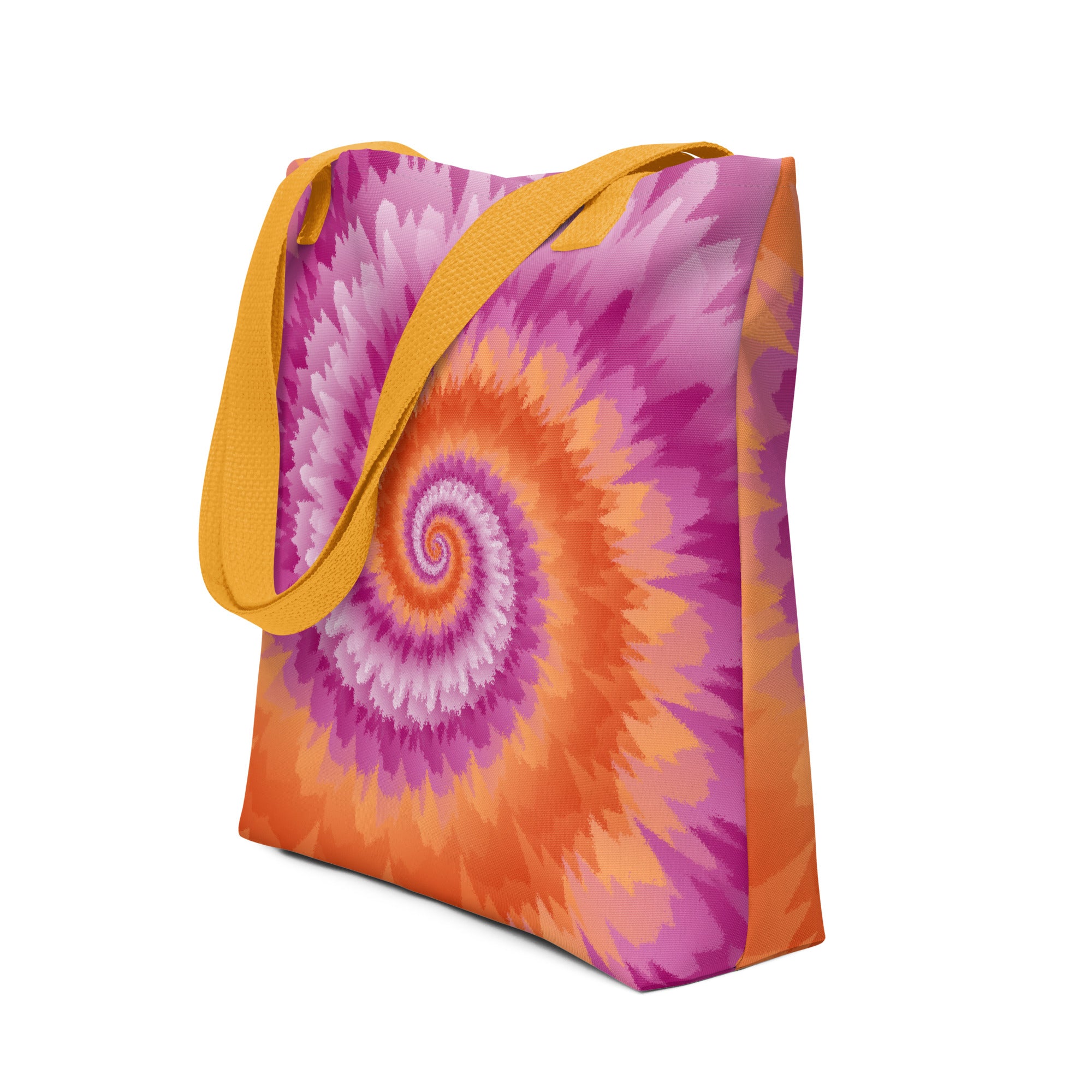 Tote bag Tie Dye Spiral Lesbian