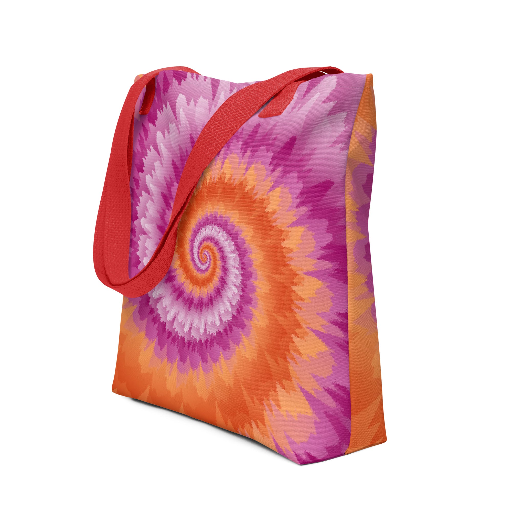 Tote bag Tie Dye Spiral Lesbian