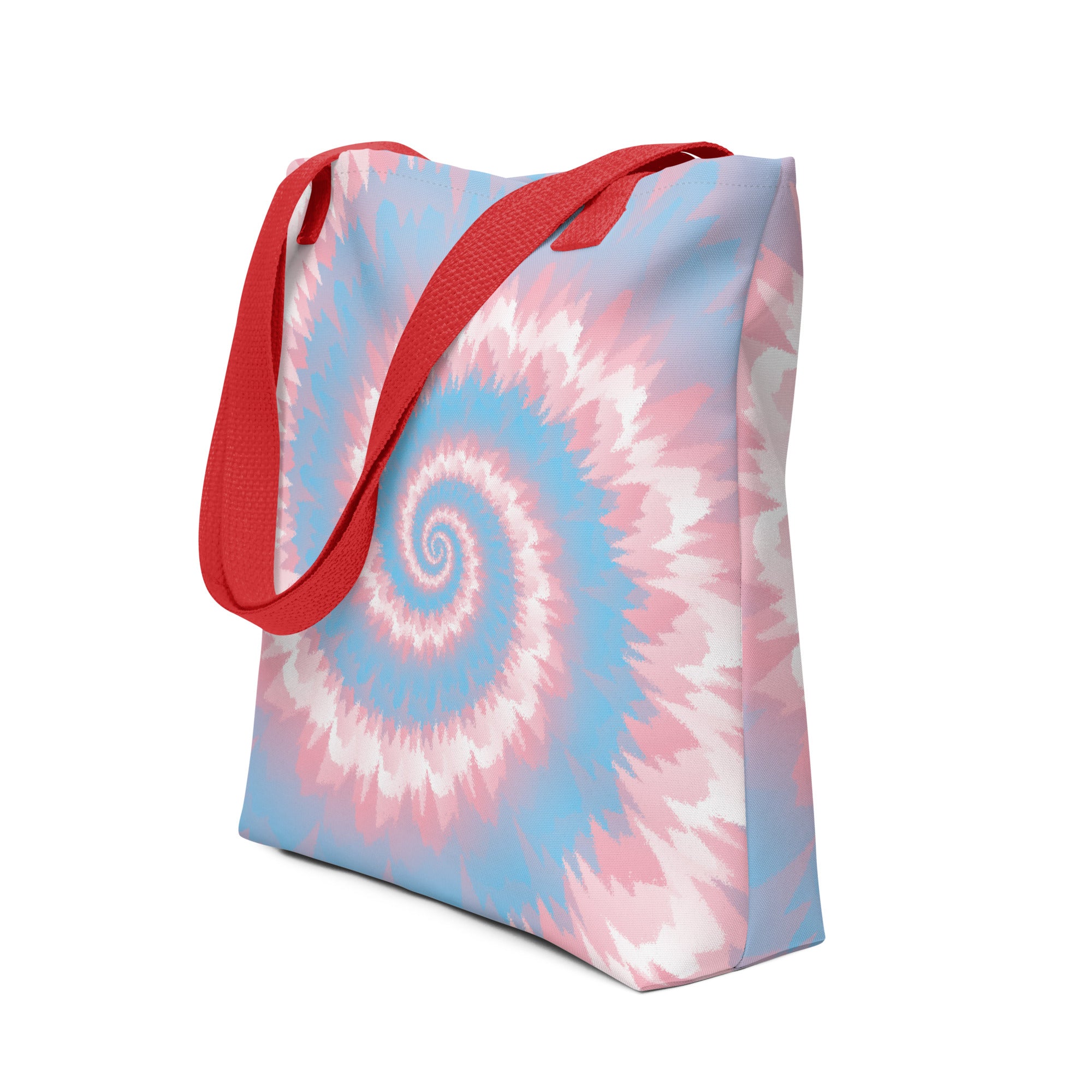 Tote bag Tie Dye Spiral Transgender