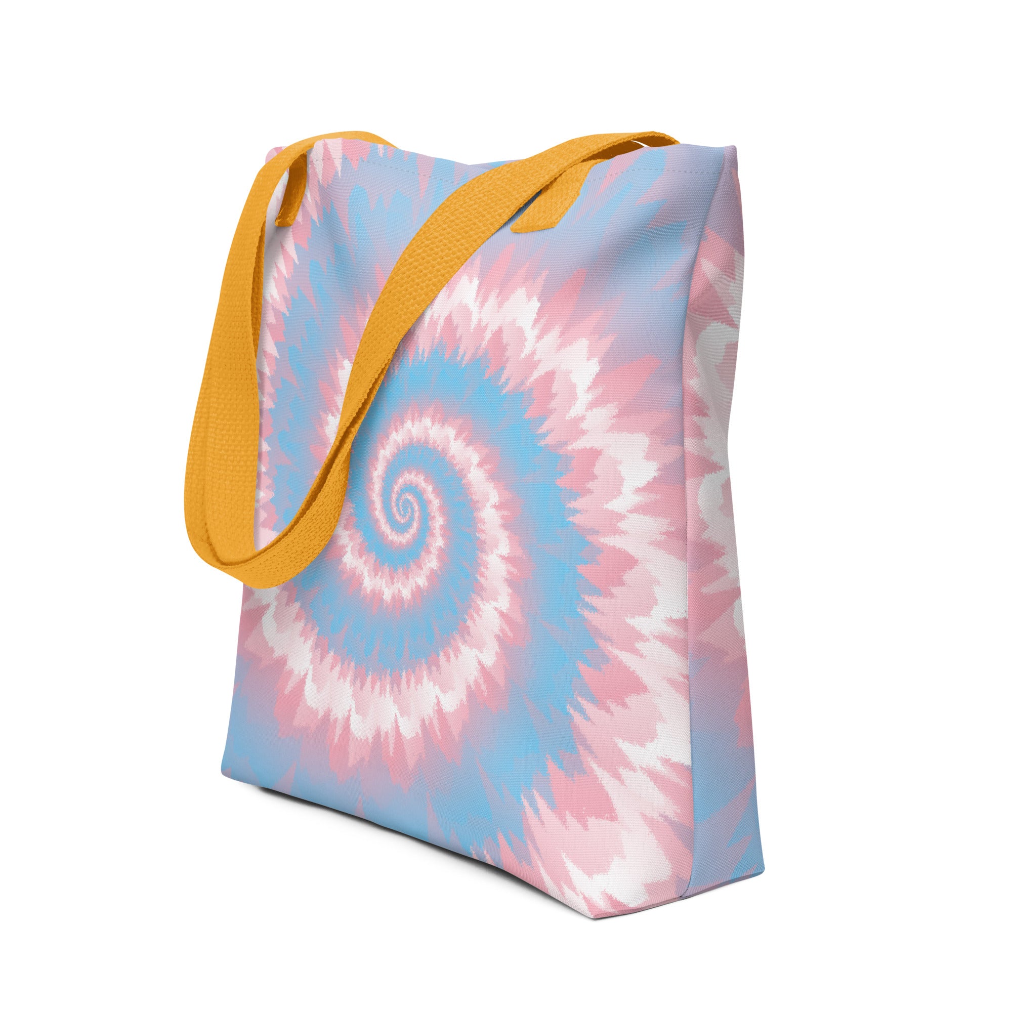 Tote bag Tie Dye Spiral Transgender