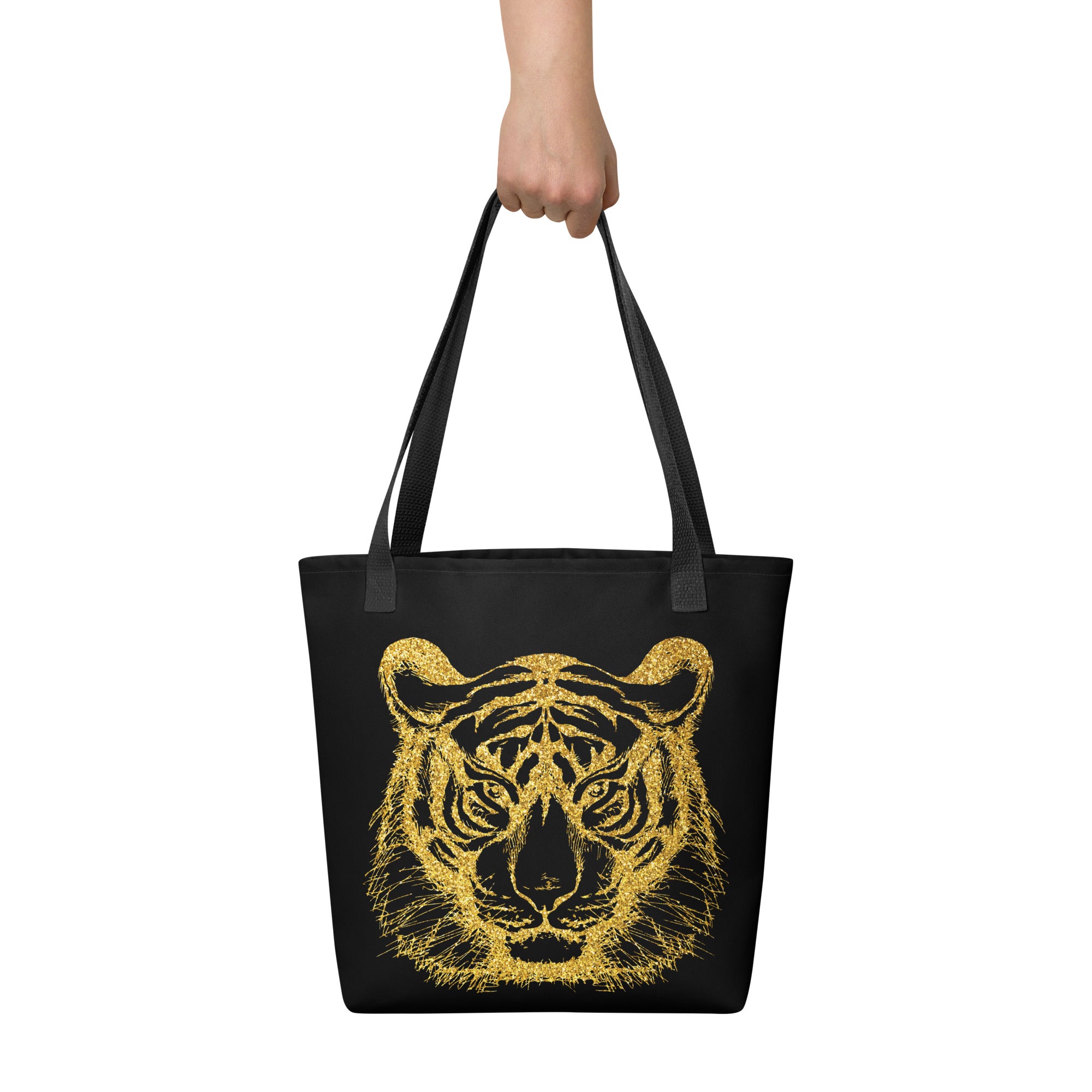 Tote bag Tiger Black